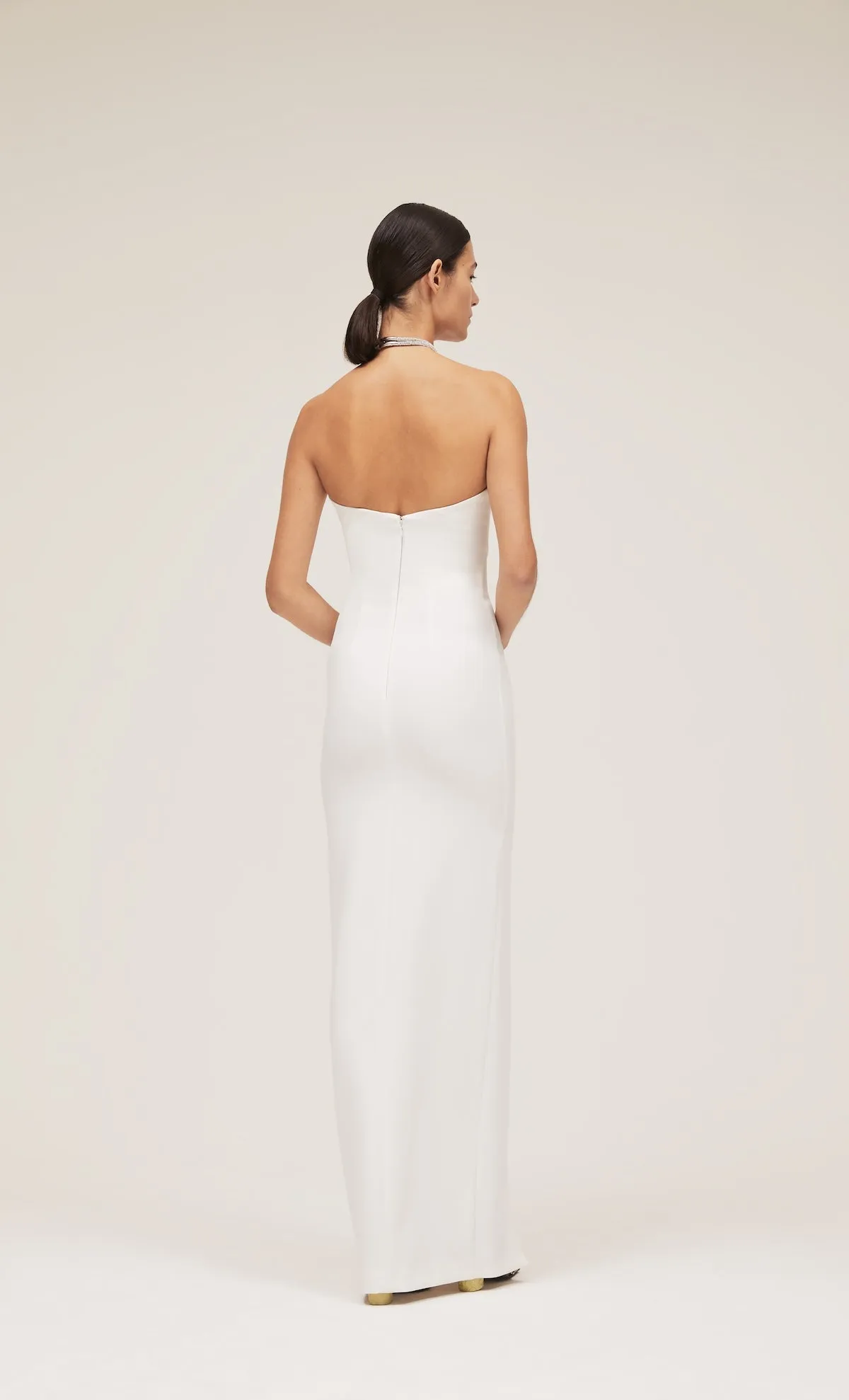 The Danette Dress in Cream sold by Solace London product image thumbnail 4