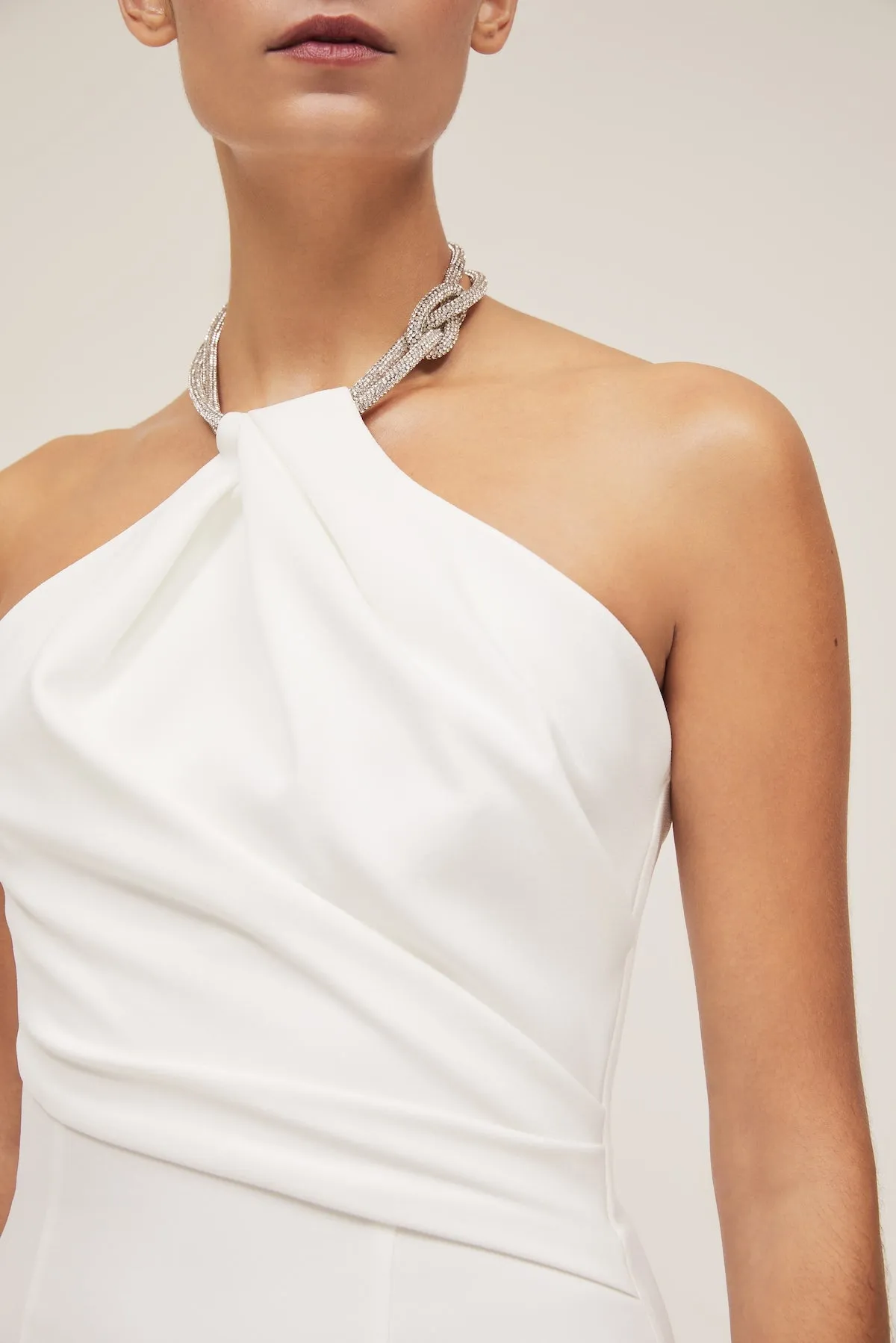 The Danette Dress in Cream sold by Solace London product image thumbnail 2