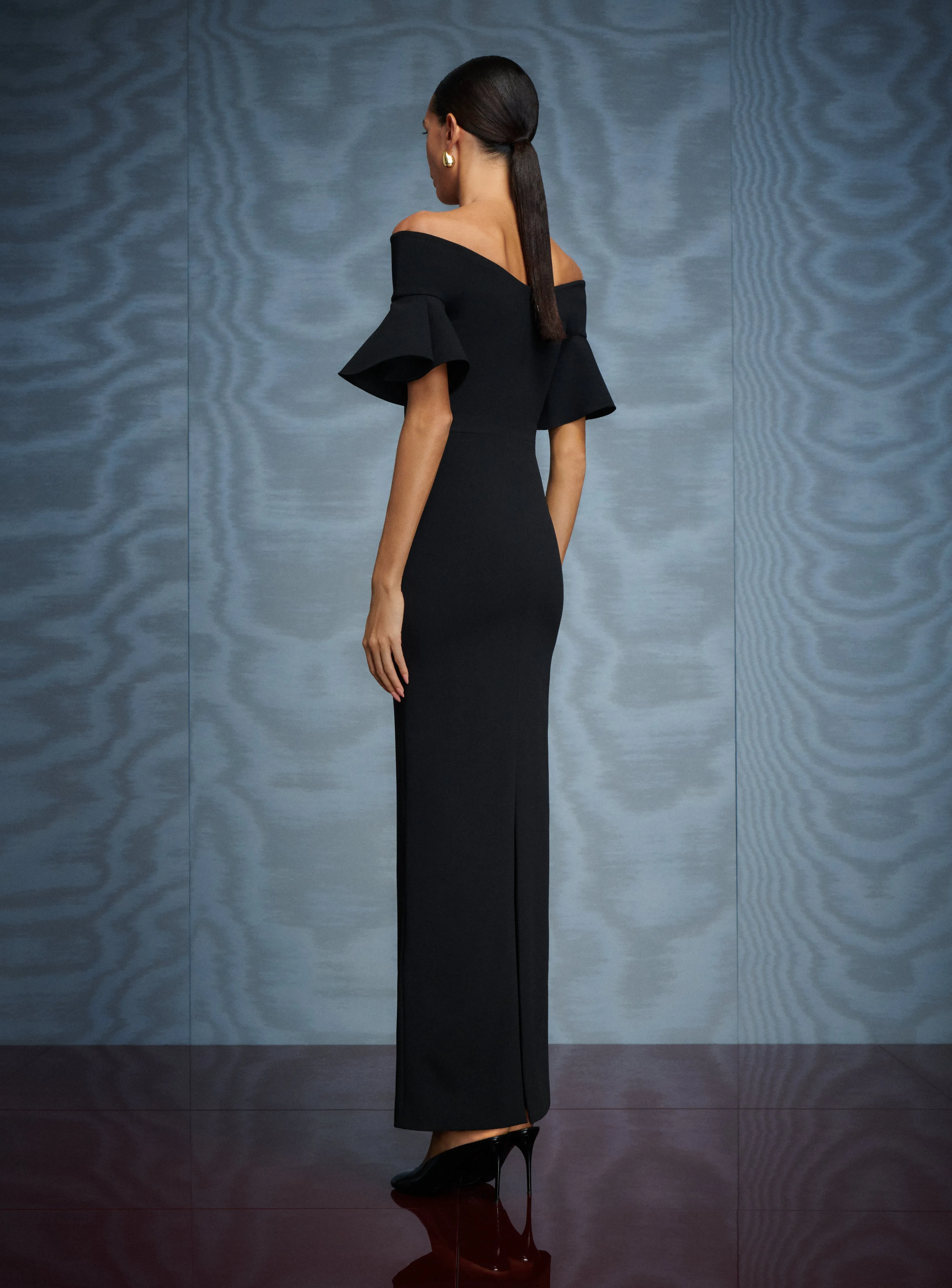 The Cielo Maxi Dress in Black sold by Solace London product image thumbnail 3