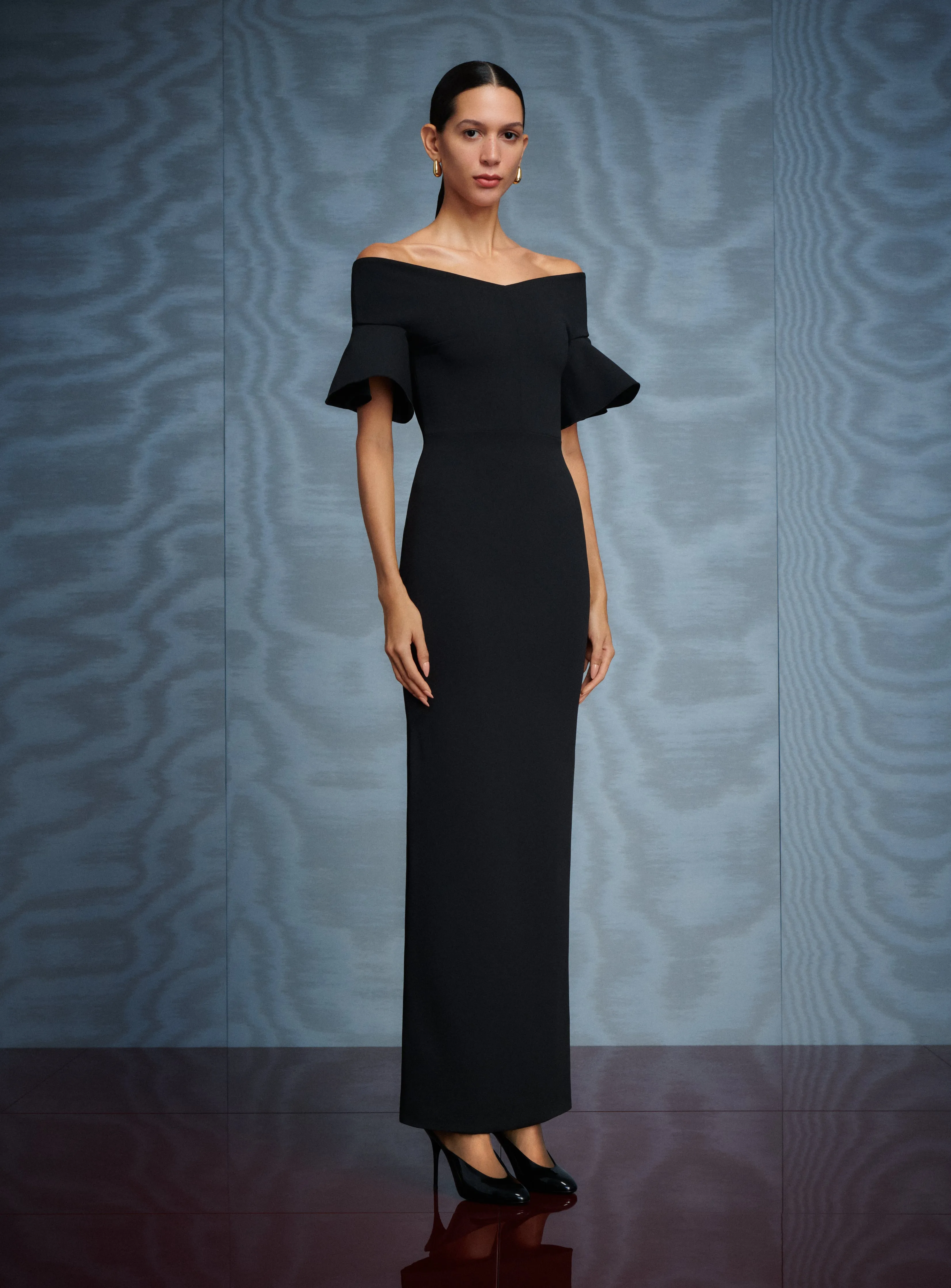 The Cielo Maxi Dress in Black sold by Solace London product image thumbnail 2