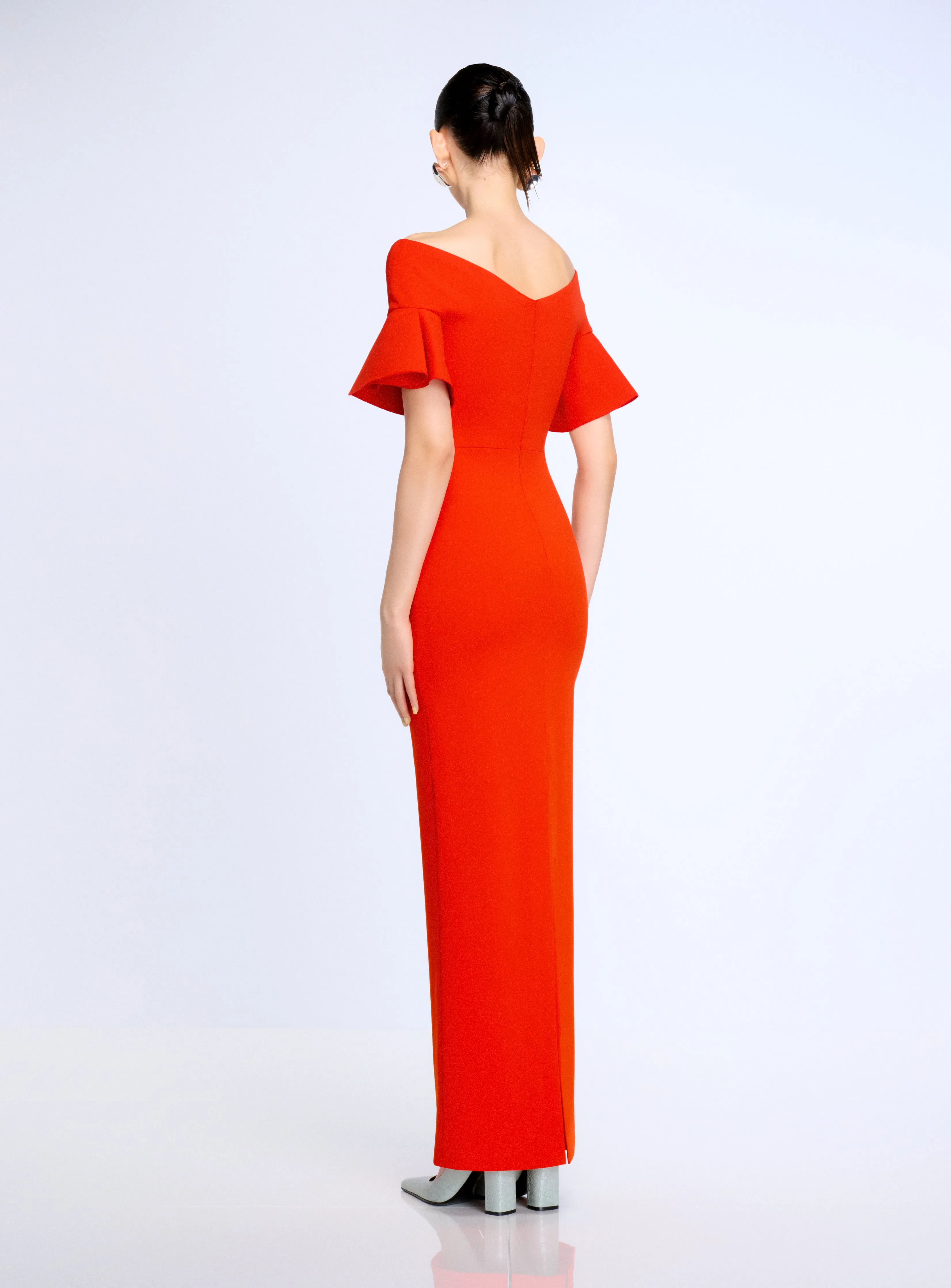 The Cielo Maxi Dress in Scarlet sold by Solace London product image thumbnail 2