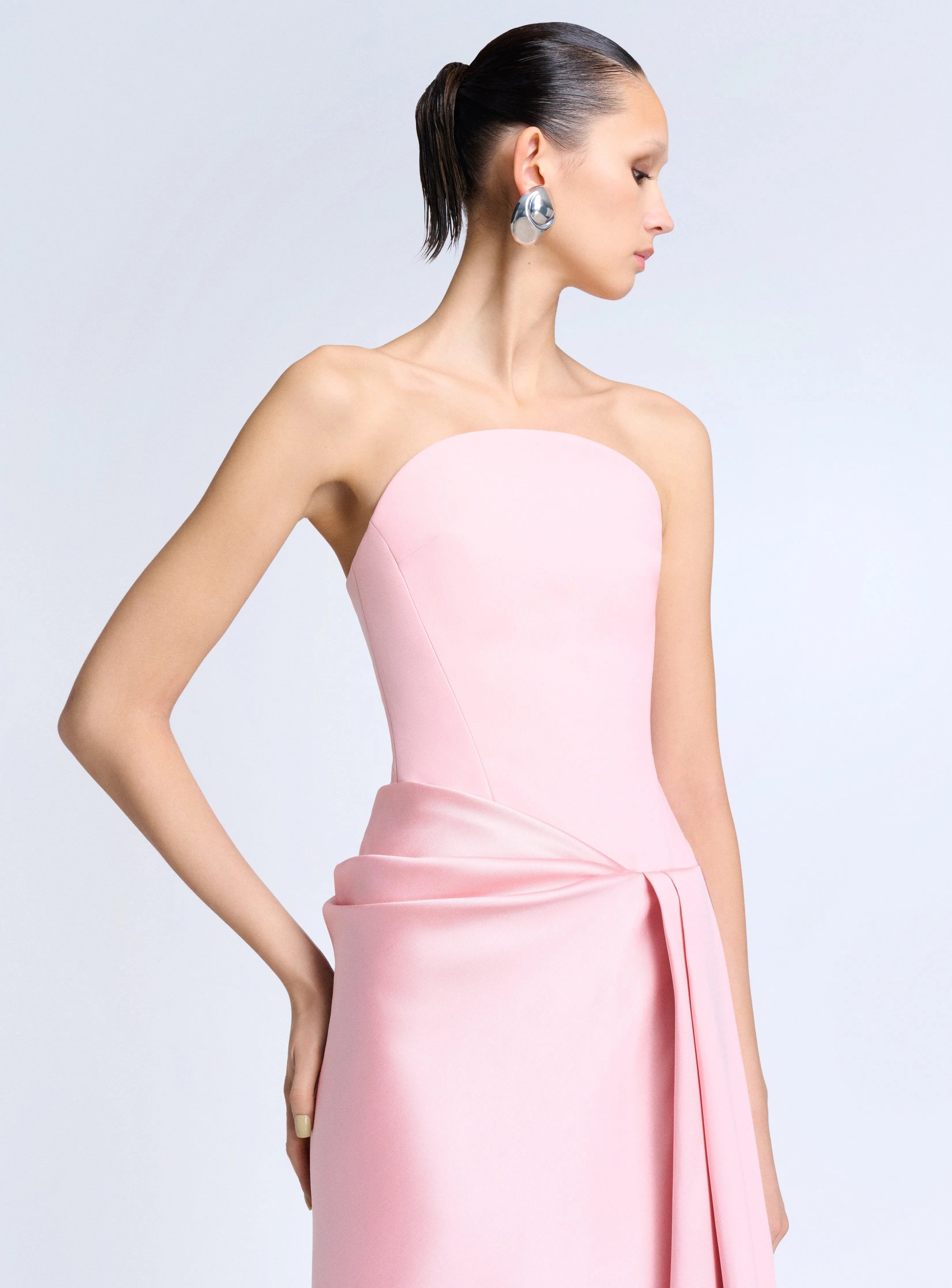 The Seri Maxi Dress in Pale Pink sold by Solace London product image thumbnail 3