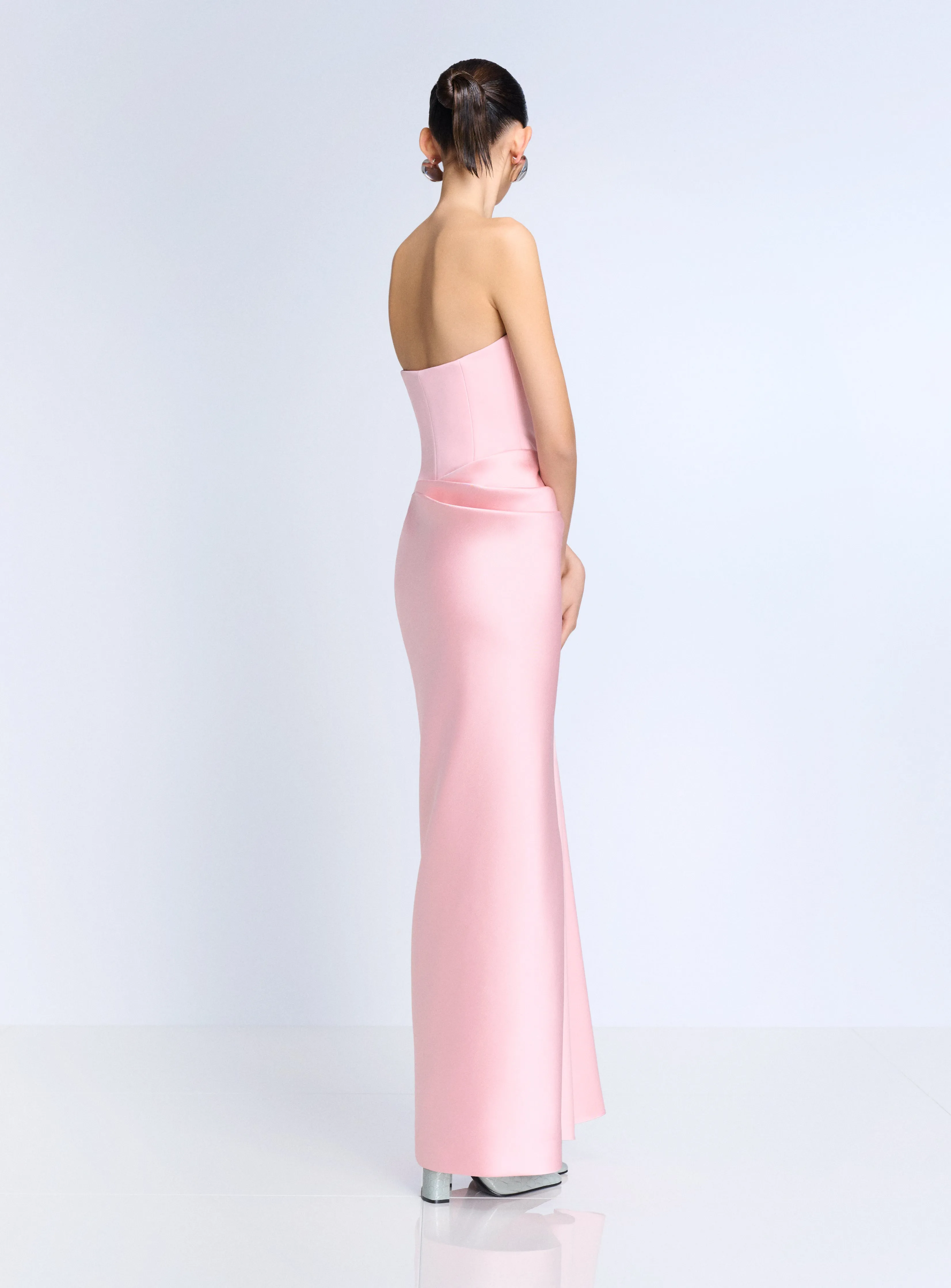The Seri Maxi Dress in Pale Pink sold by Solace London product image thumbnail 4
