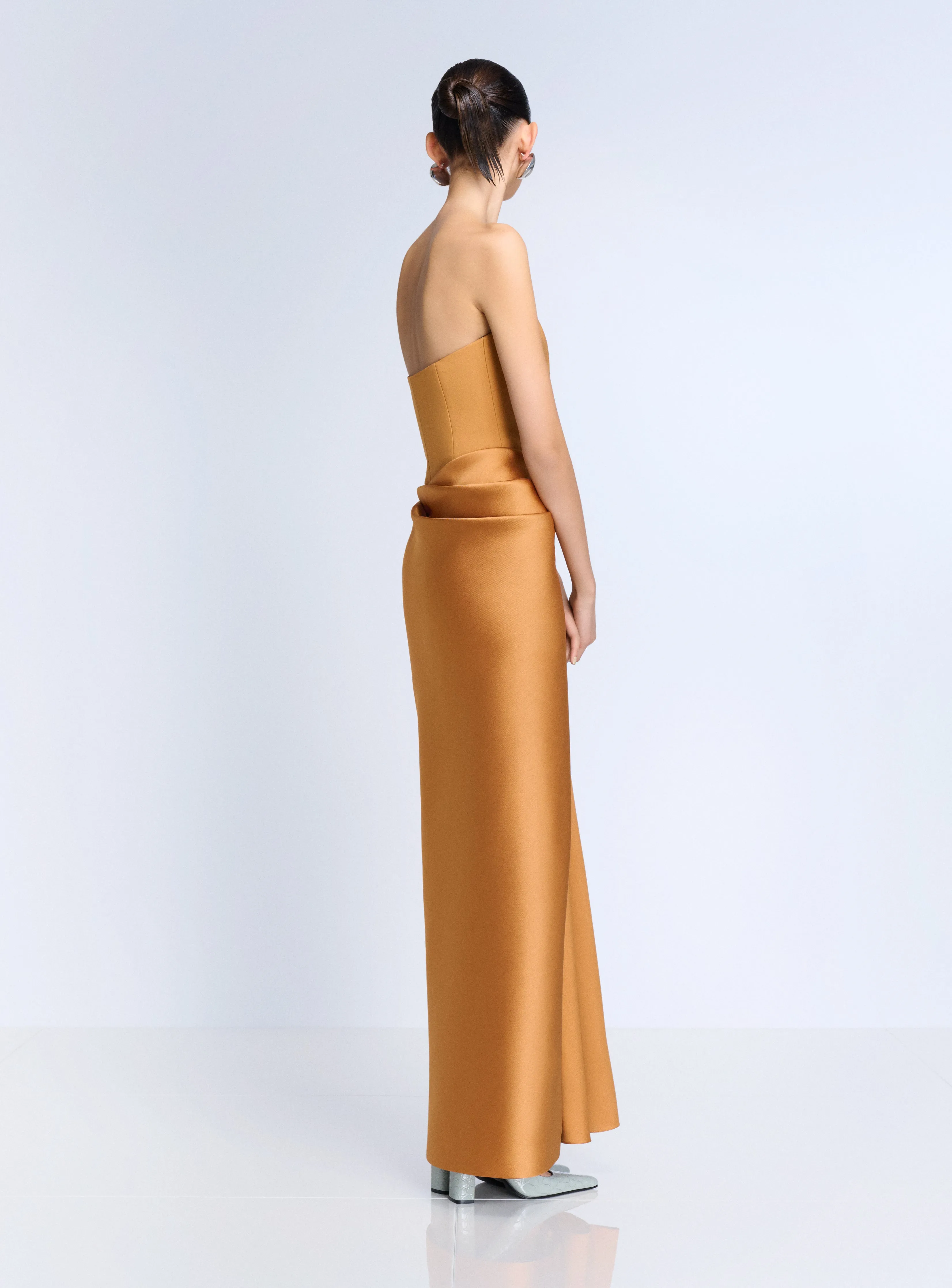 The Seri Maxi Dress in Clay sold by Solace London product image thumbnail 3