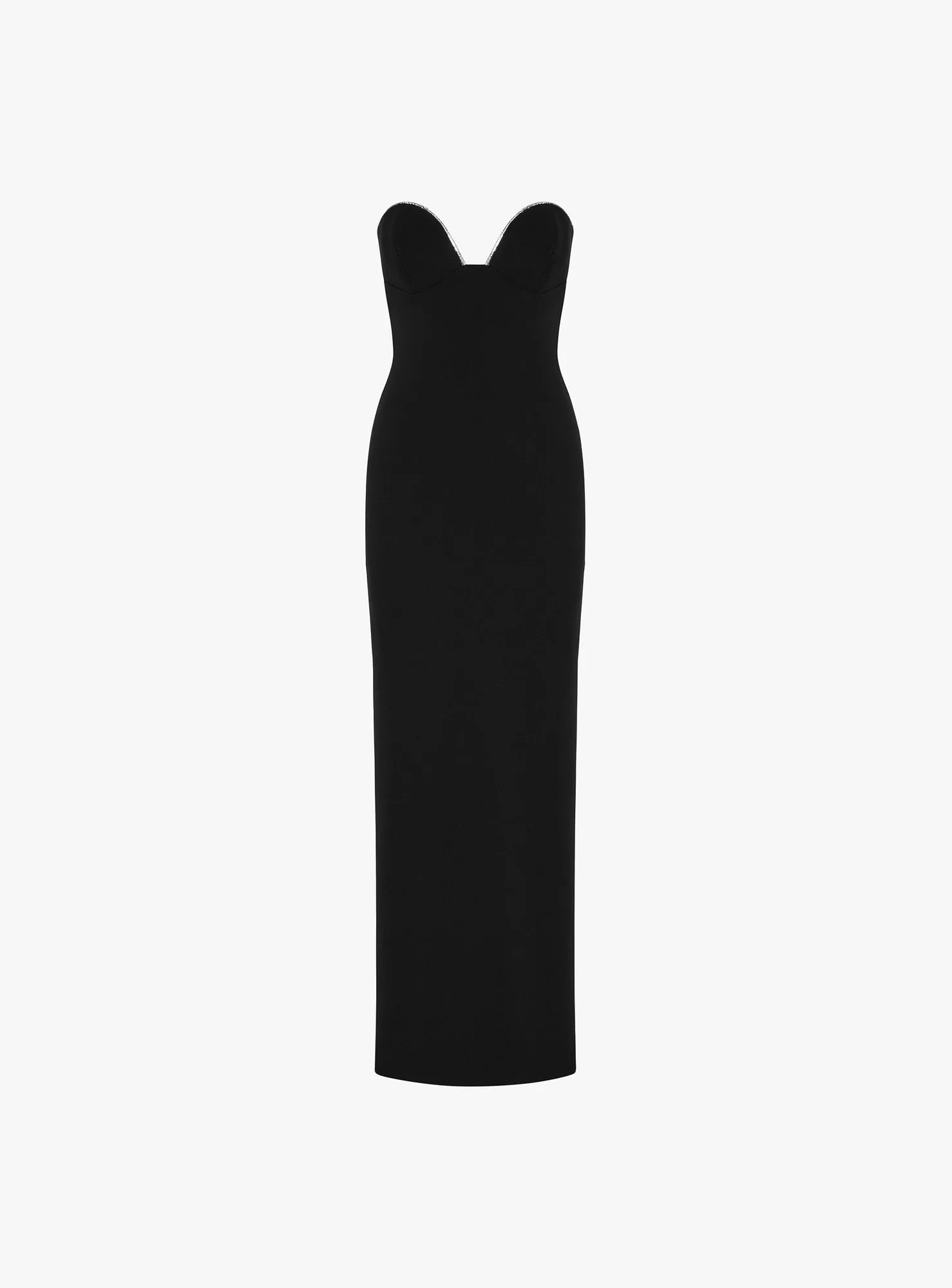 The Sommer Maxi Dress in Black sold by Solace London