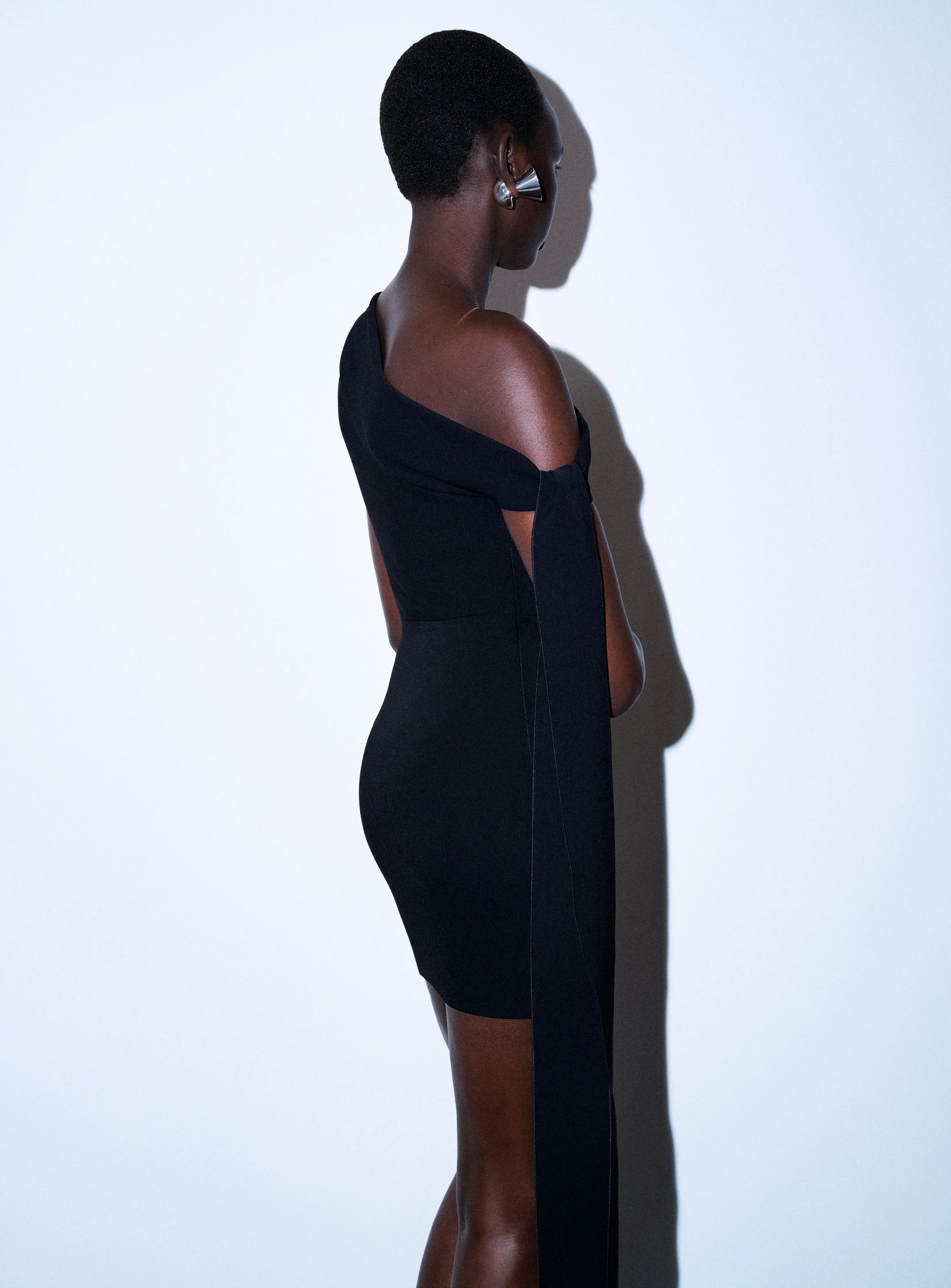 The Gardner Mini Dress in Black sold by Solace London product image thumbnail 4
