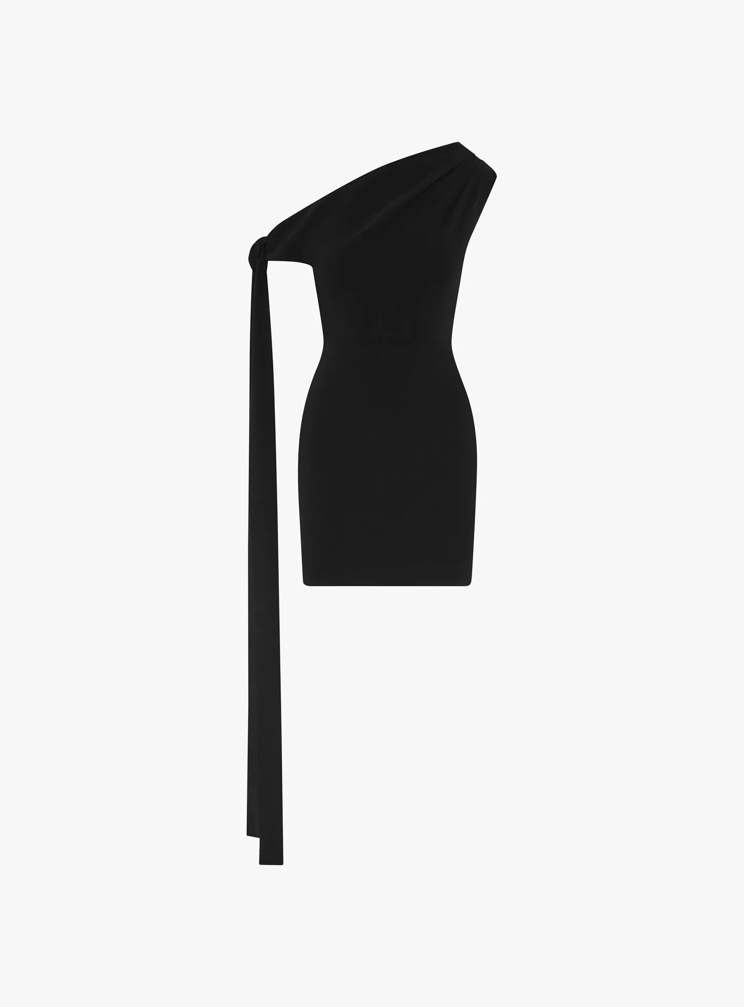 The Gardner Mini Dress in Black sold by Solace London