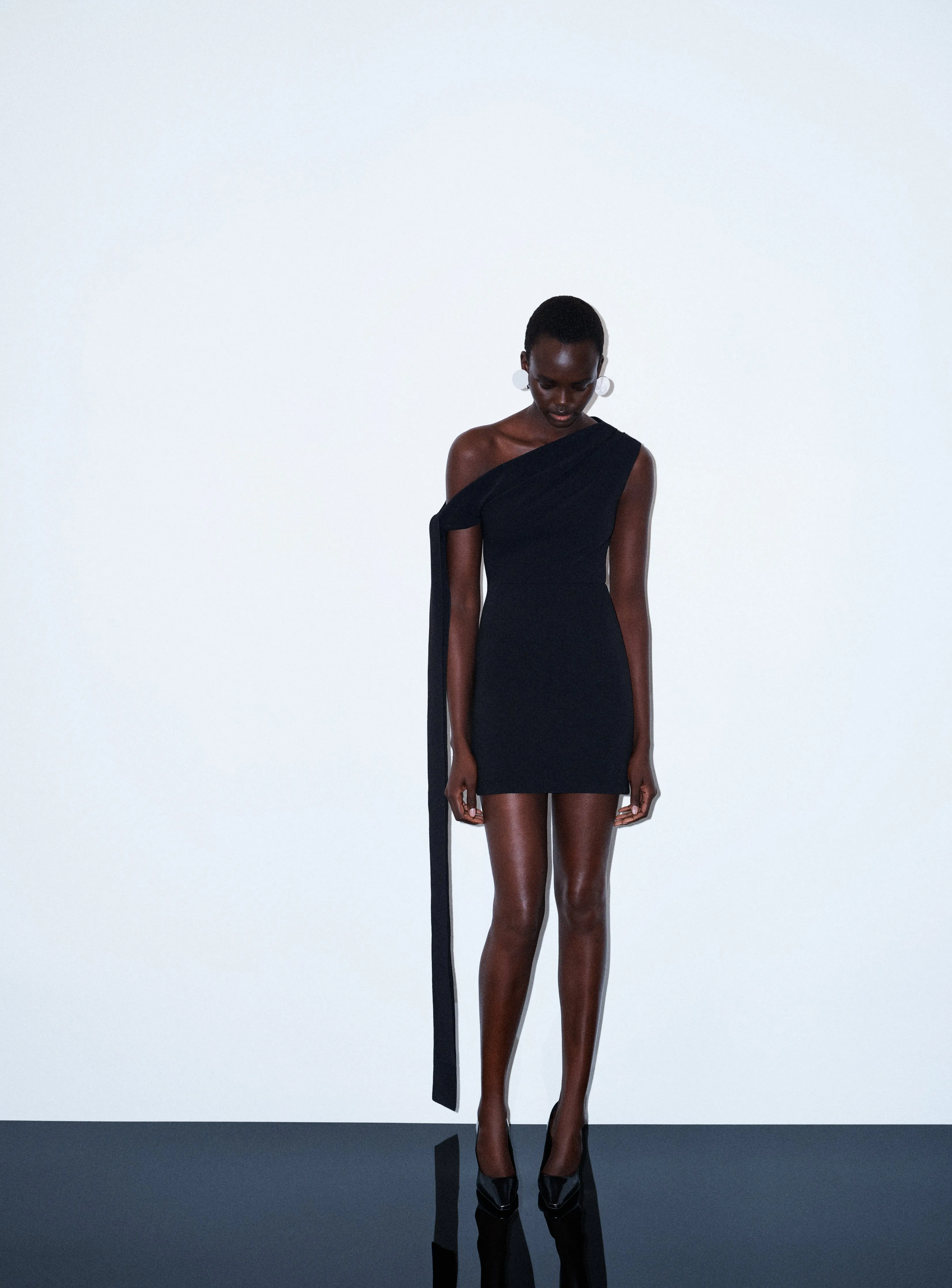 The Gardner Mini Dress in Black sold by Solace London product image thumbnail 3