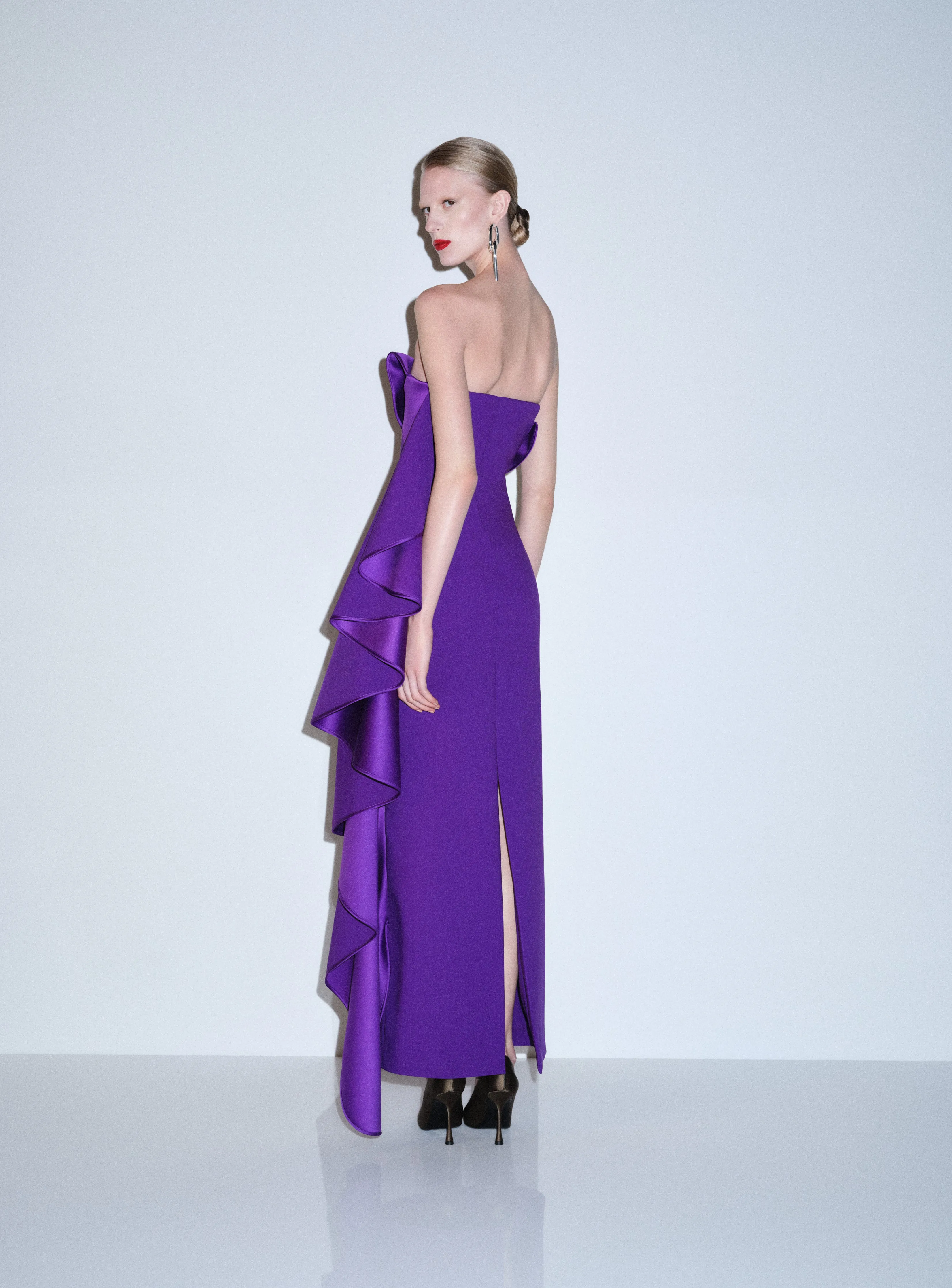 The Andress Maxi Dress in Deep Orchid sold by Solace London product image thumbnail 4