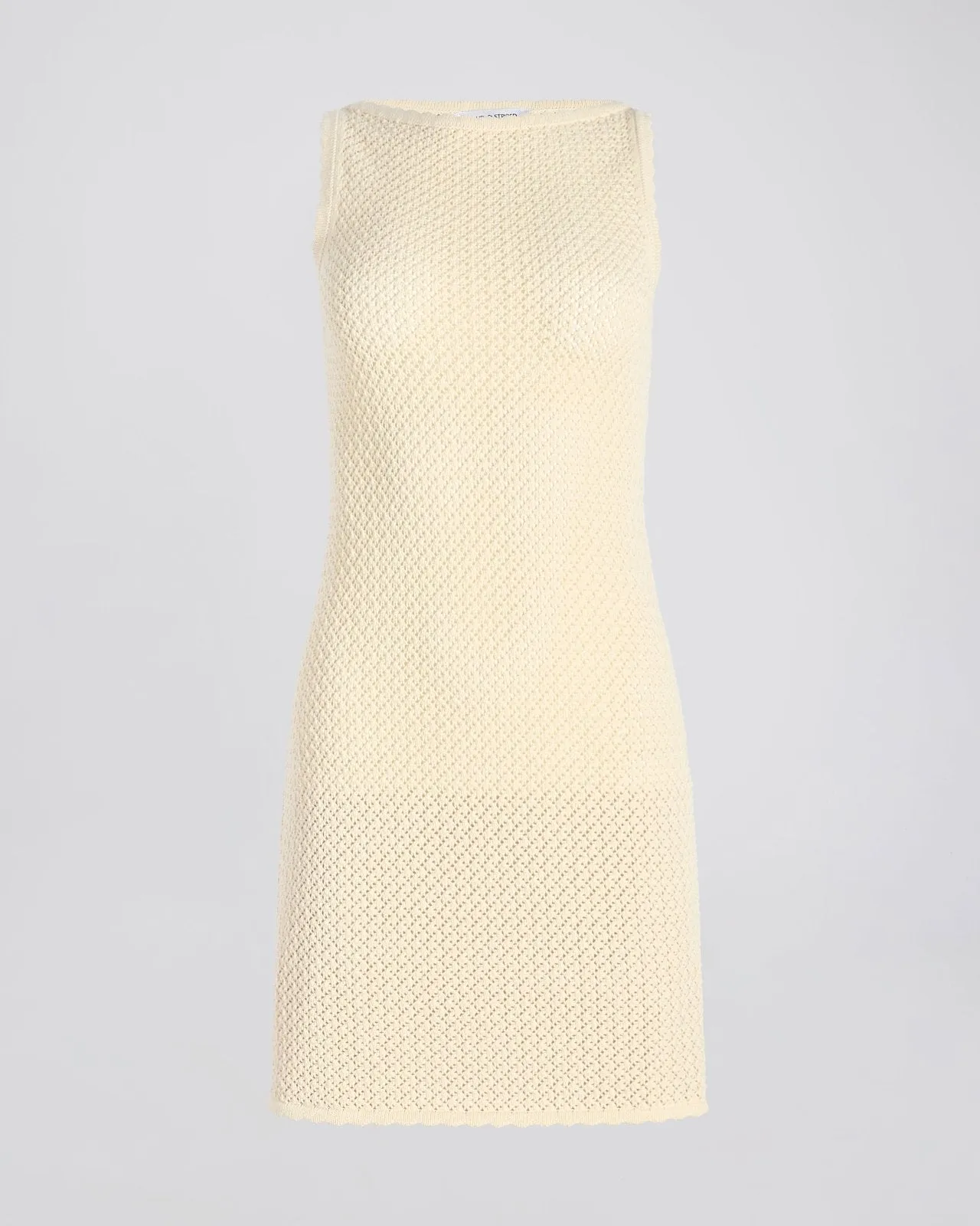 Crochet Lara Dress Ecru sold by SOLID & STRIPED product image thumbnail 2