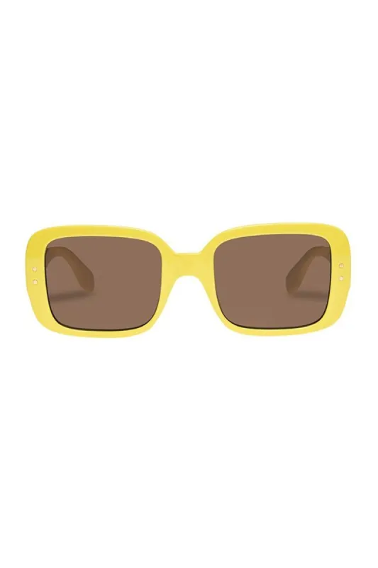 The Saline Sunglasses Yellow sold by SOLID & STRIPED