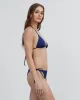 Iris Embroidered Bikini Top French Navy sold by SOLID & STRIPED