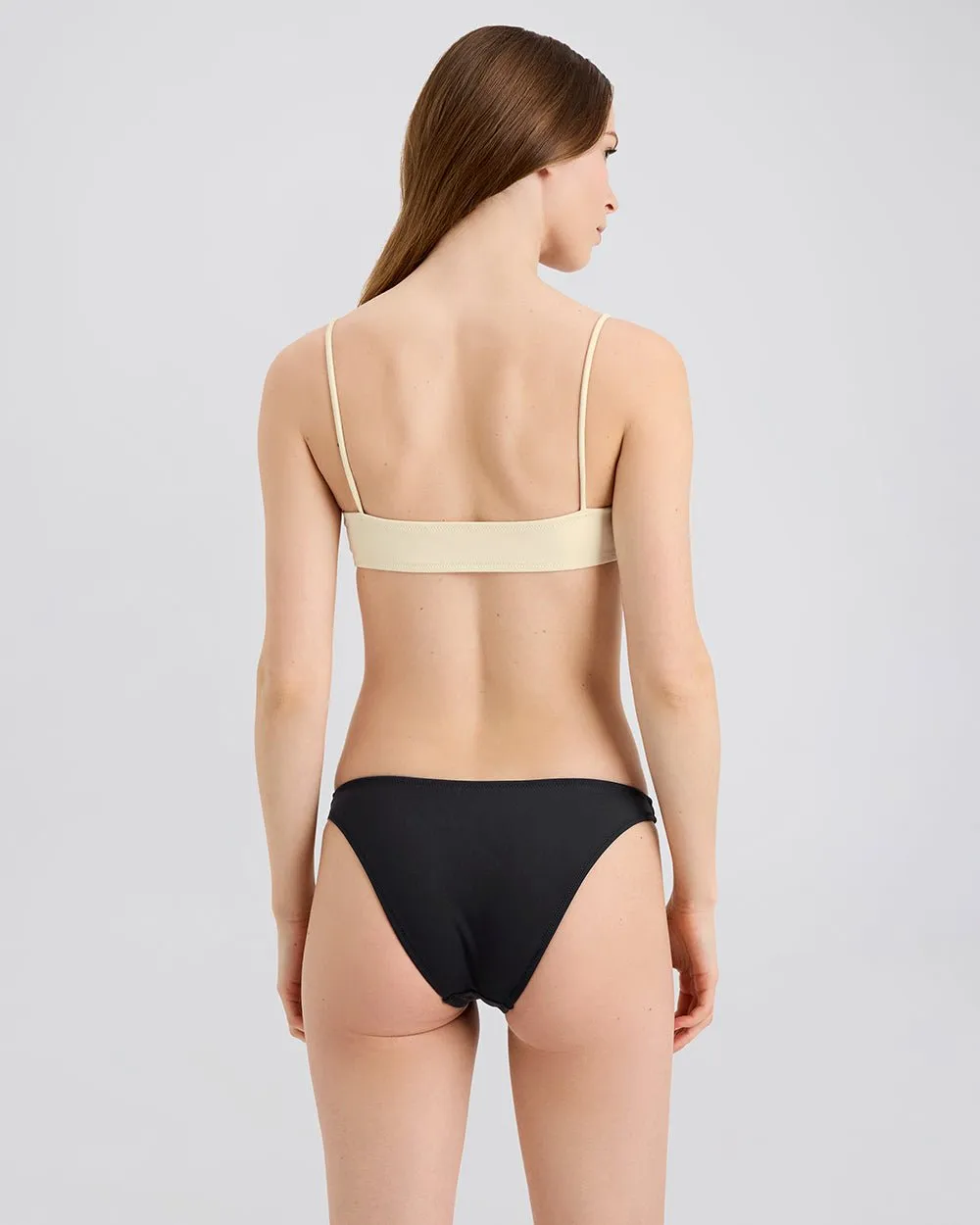 Daniela Bikini Top Buttercream sold by SOLID & STRIPED product image thumbnail 3
