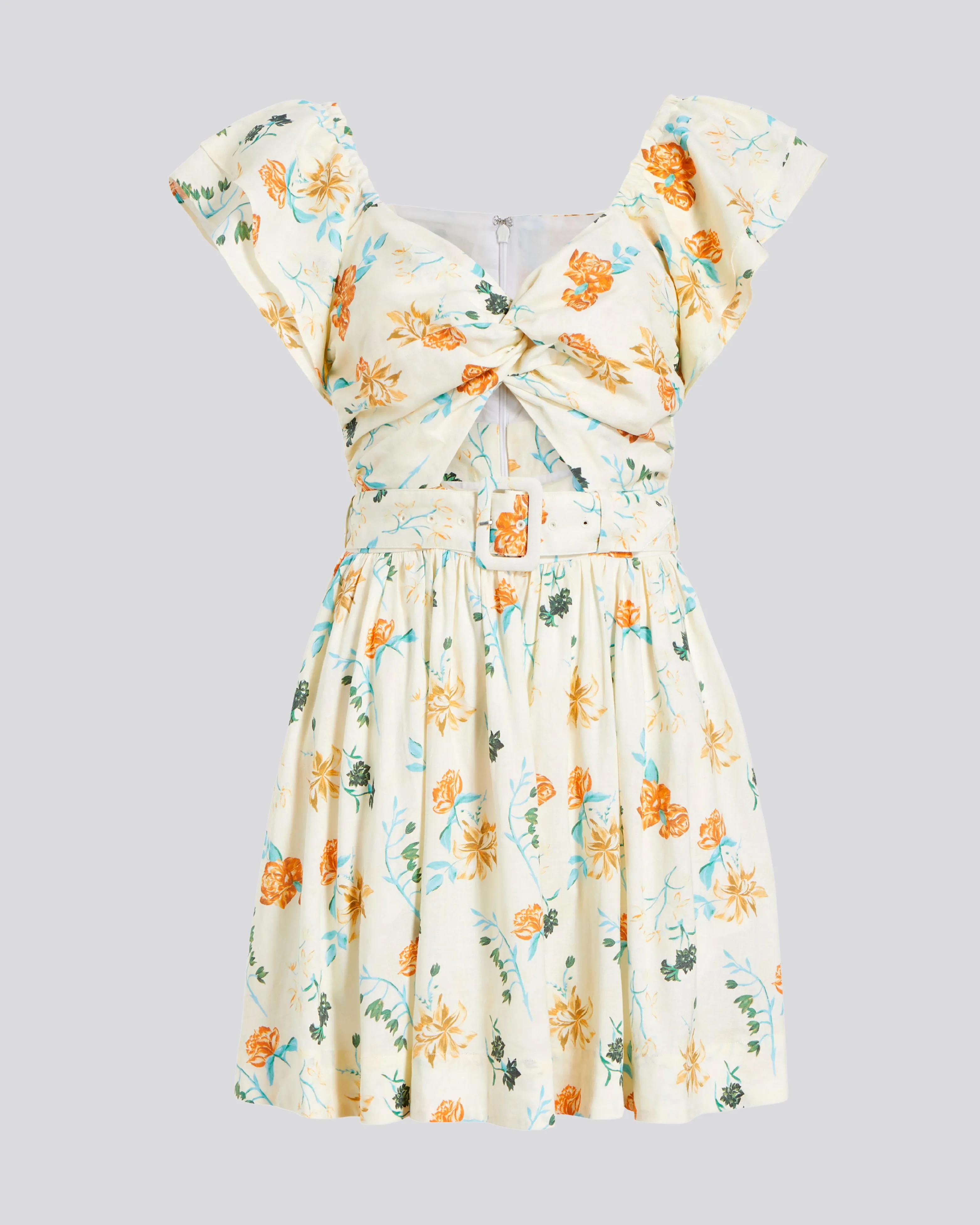 Renata Mini Dress Brule Multi Floral sold by SOLID & STRIPED product image thumbnail 2