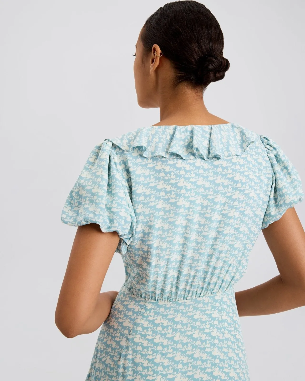 Calais Dress Horse Print sold by SOLID & STRIPED product image thumbnail 5