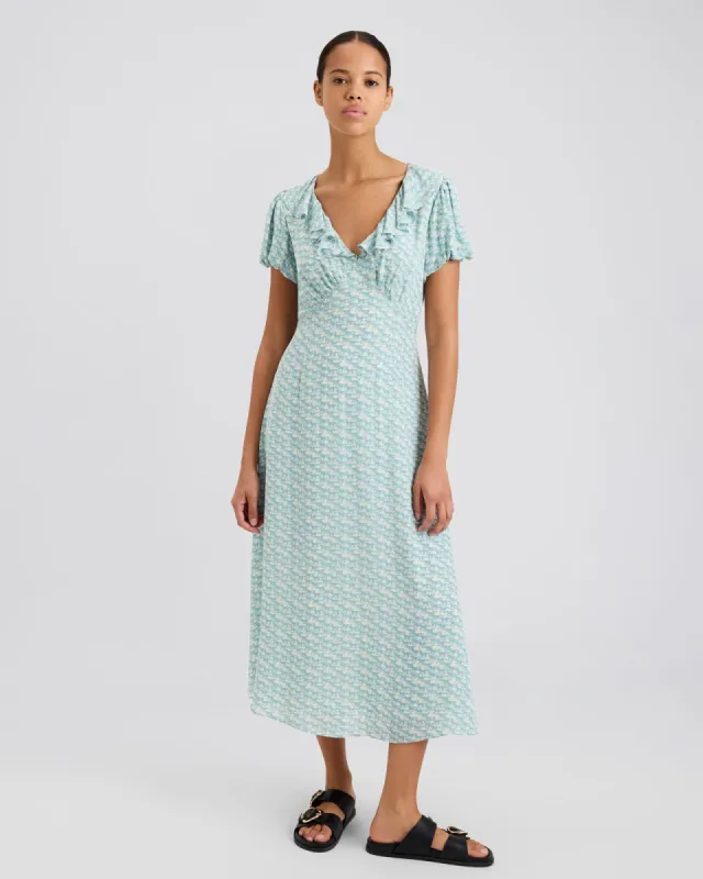 Calais Dress Horse Print sold by SOLID & STRIPED