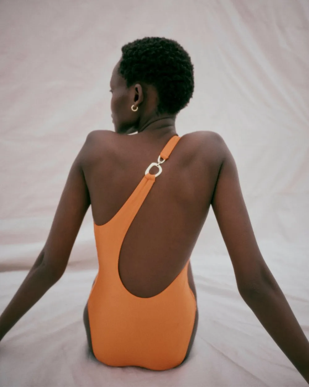 Jaya One Piece Tangerine sold by SOLID & STRIPED product image thumbnail 4