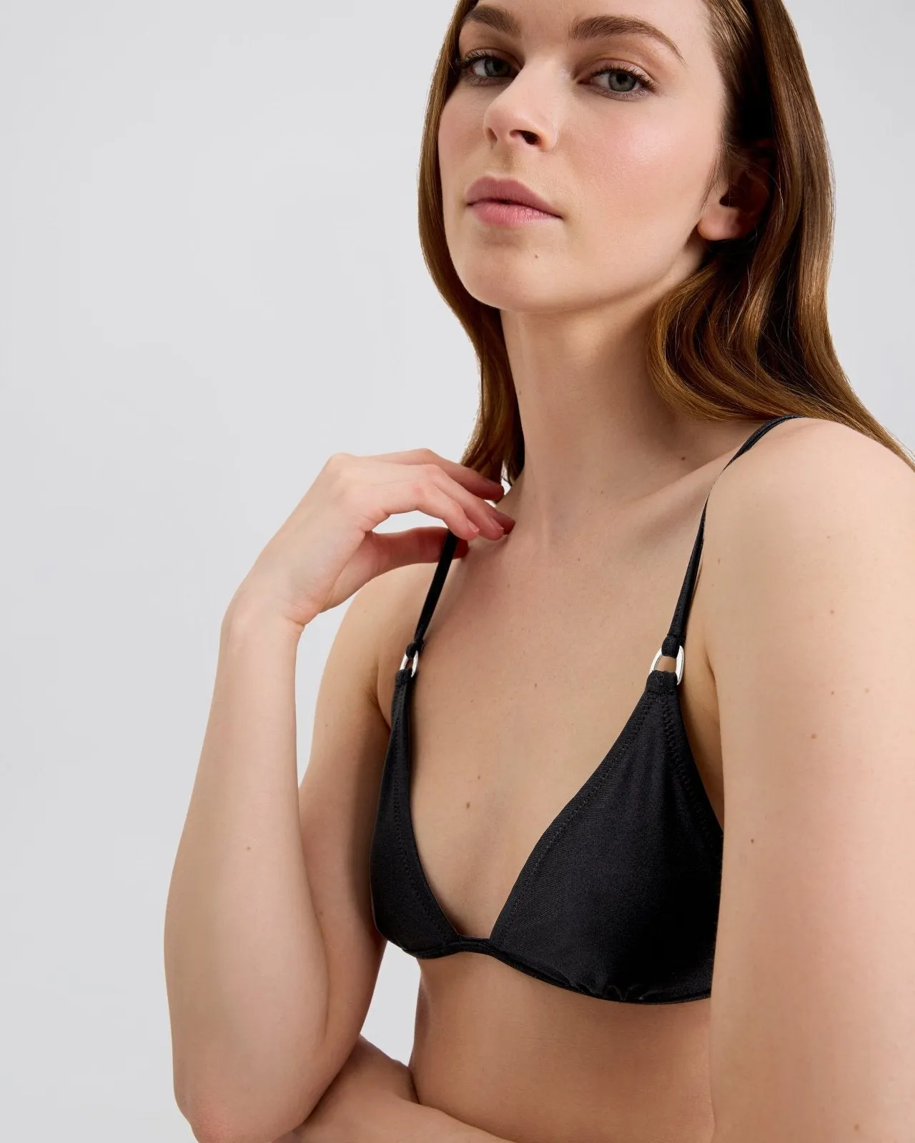 Ilona Bikini Top Noir sold by SOLID & STRIPED product image thumbnail 4