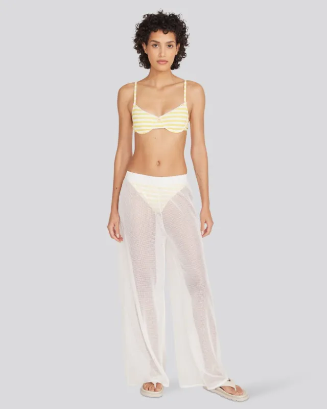 Delaney Pant Optic White sold by SOLID & STRIPED