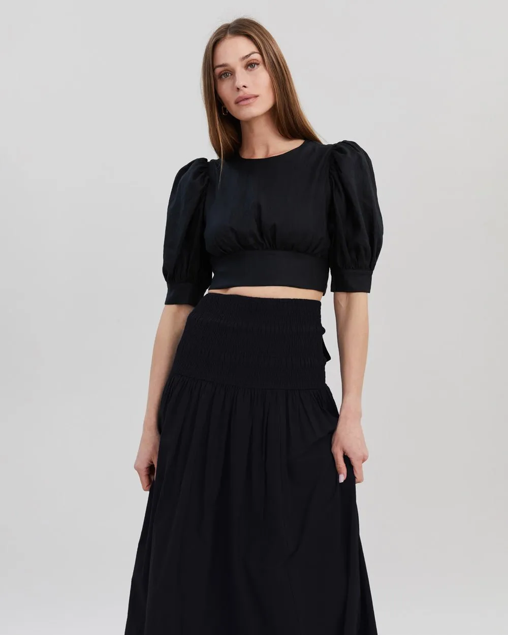 Gael Top Noir sold by SOLID & STRIPED