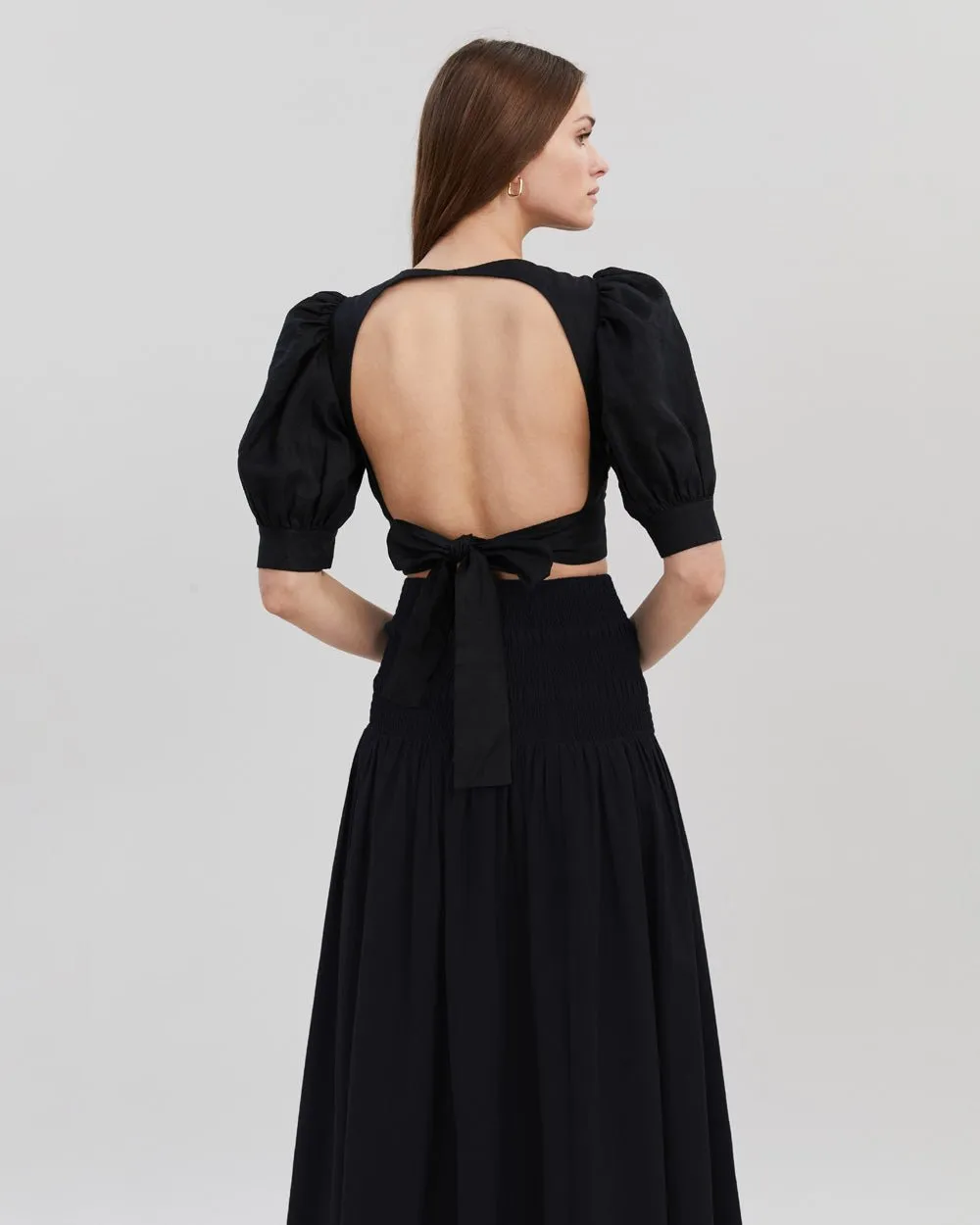 Gael Top Noir sold by SOLID & STRIPED product image thumbnail 3