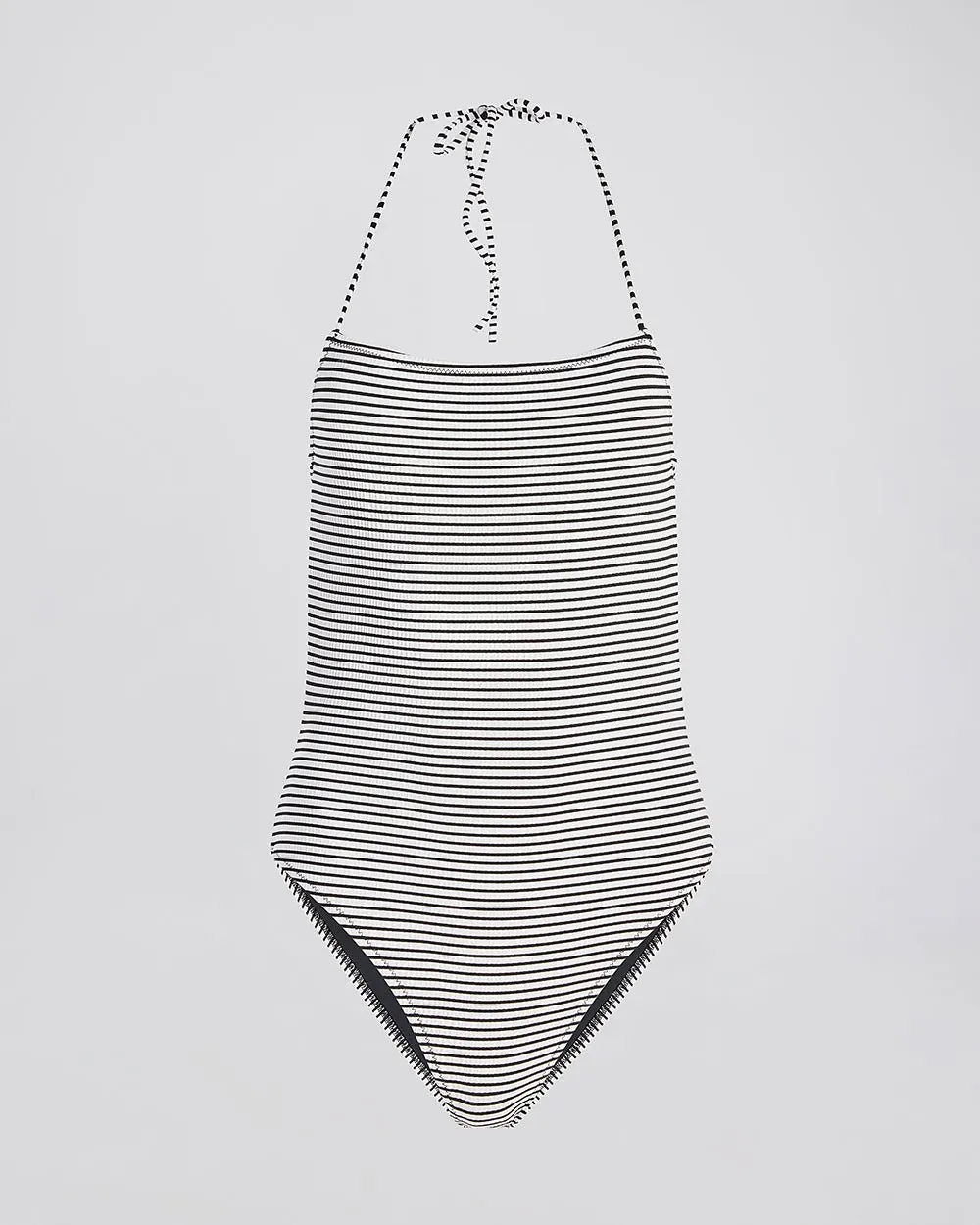 Zaria One Piece Noir White Stripe sold by SOLID & STRIPED product image thumbnail 2