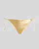 Pia Bikini Bottom Gold sold by SOLID & STRIPED