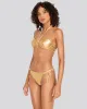 Pia Bikini Bottom Gold sold by SOLID & STRIPED