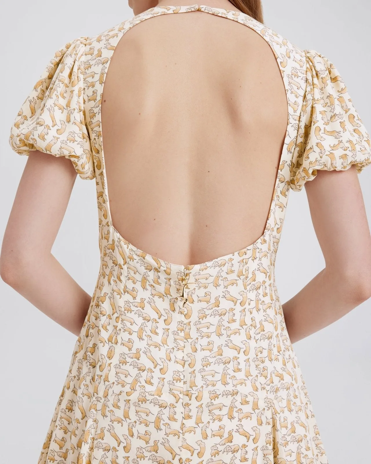 Gael Mini Dress Hersh Print sold by SOLID & STRIPED product image thumbnail 5