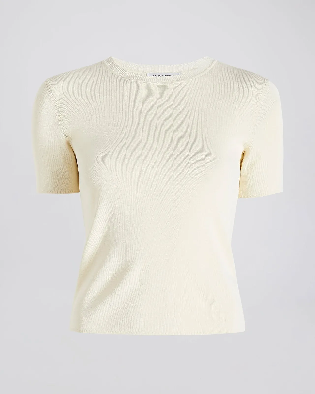 Riada T-Shirt Ecru sold by SOLID & STRIPED product image thumbnail 2