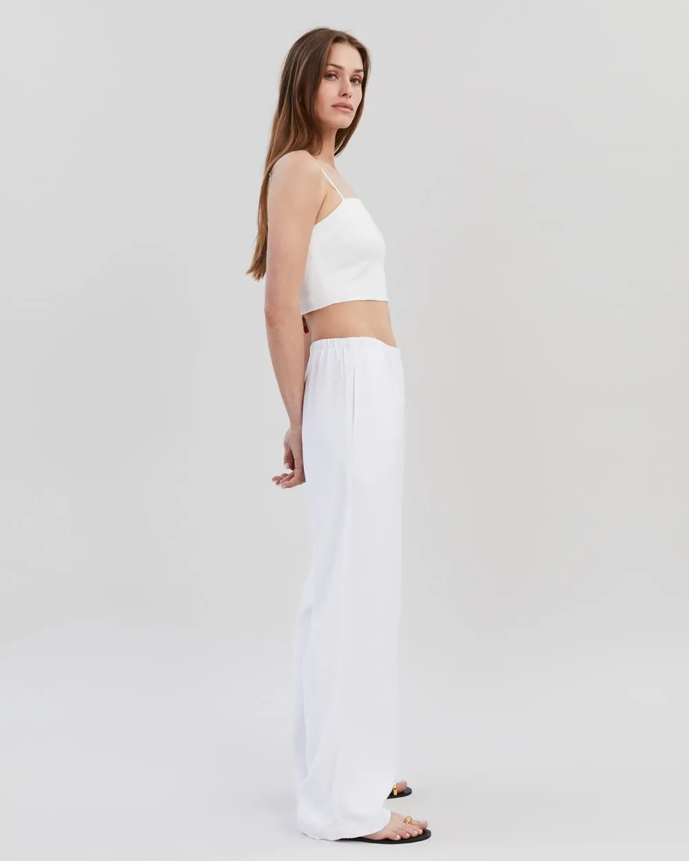 Monaco Pant Optic White sold by SOLID & STRIPED product image thumbnail 4