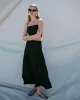 Gael Skirt Noir sold by SOLID & STRIPED