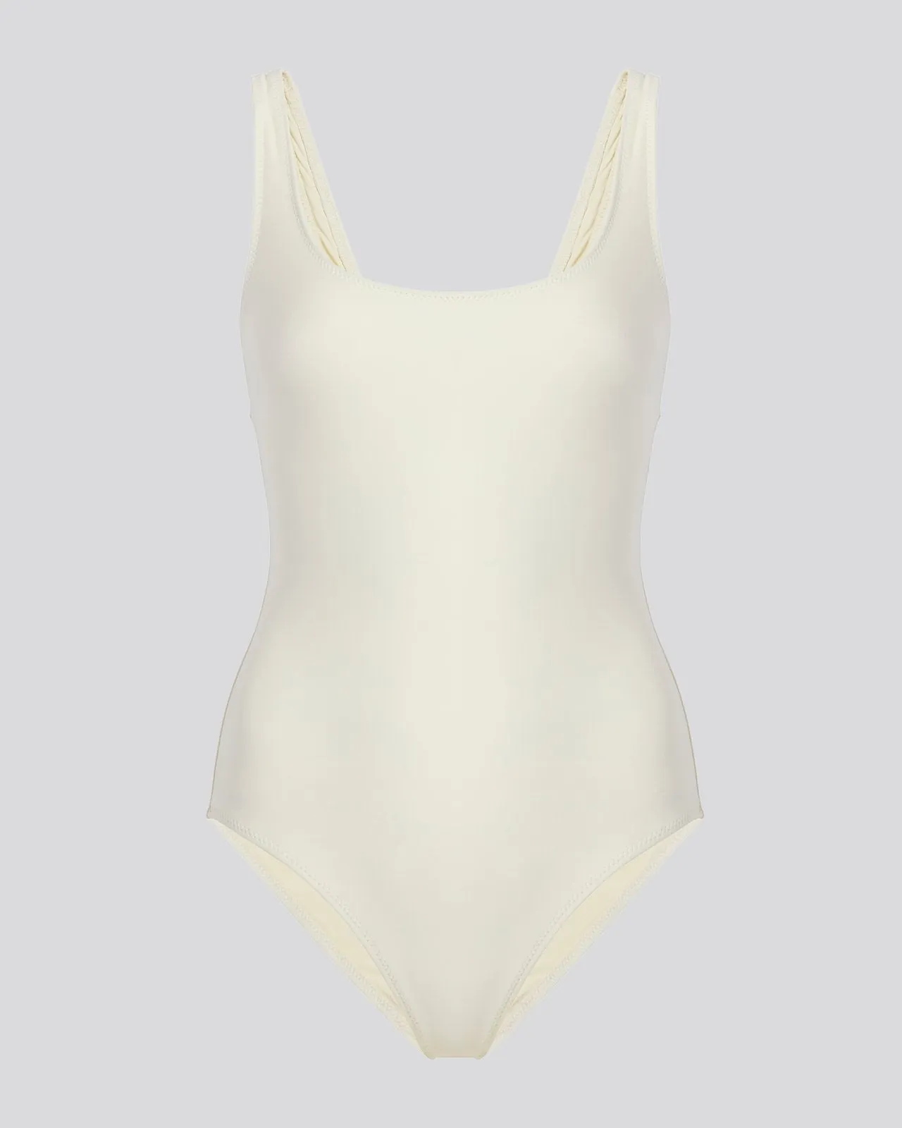 Anne-Marie One Piece Cream sold by SOLID & STRIPED product image thumbnail 2