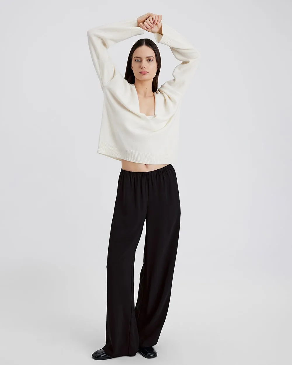 Monaco Pant Noir sold by SOLID & STRIPED product image thumbnail 4