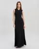 Nadia Dress Noir sold by SOLID & STRIPED