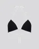 Iris Ribbed Bikini Top Noir / Optic White sold by SOLID & STRIPED