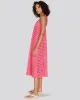 Eyelet Annika Midi Dress Hot Pink sold by SOLID & STRIPED
