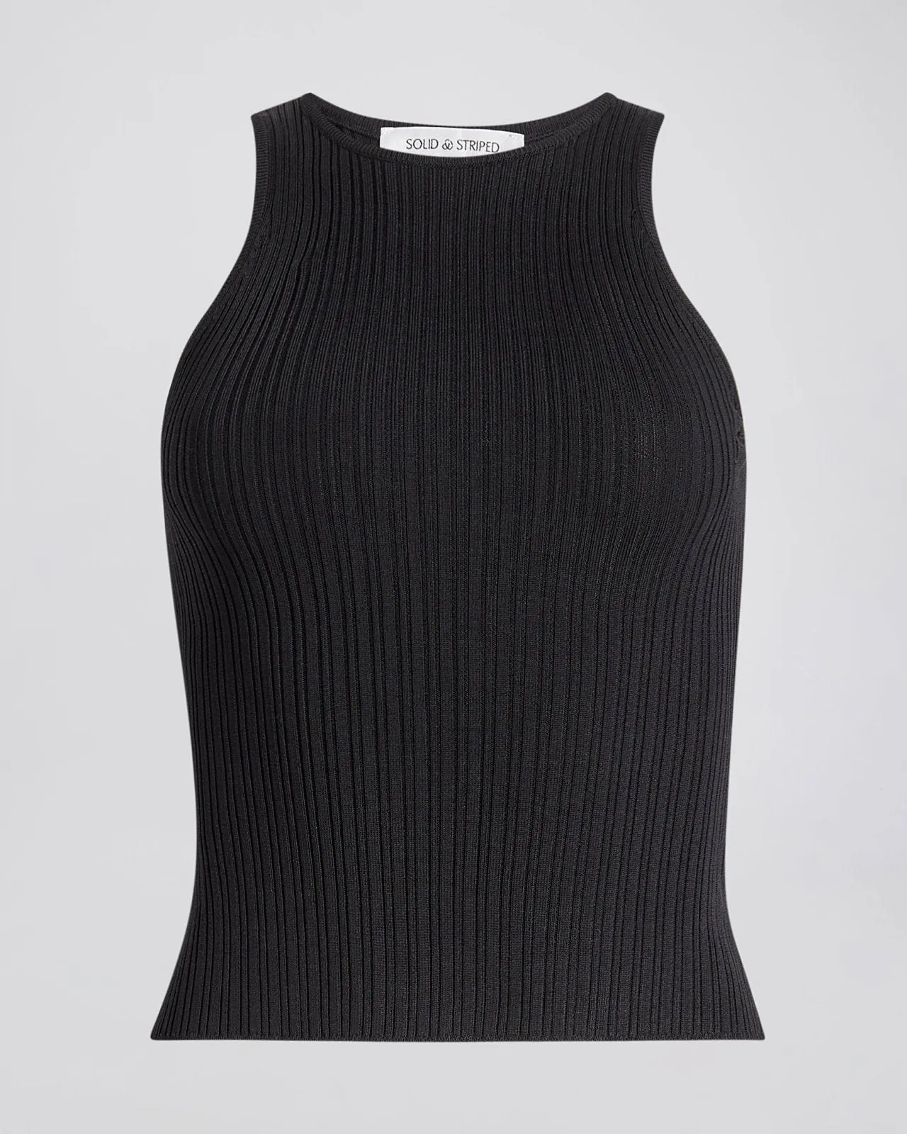 Varena Tank Noir sold by SOLID & STRIPED product image thumbnail 2