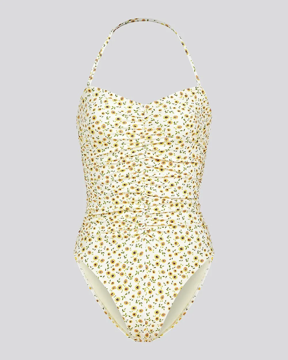 Devon One Piece Sunflower Print sold by SOLID & STRIPED product image thumbnail 2