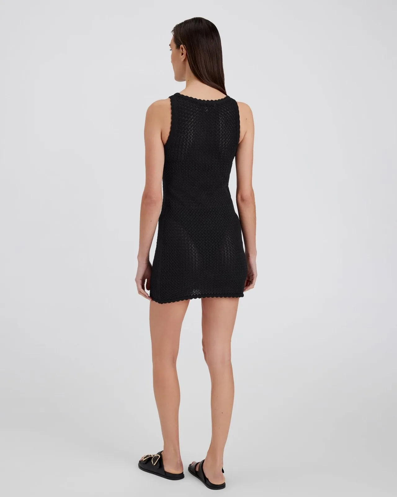 The Crochet Lara Dress sold by SOLID & STRIPED product image thumbnail 3