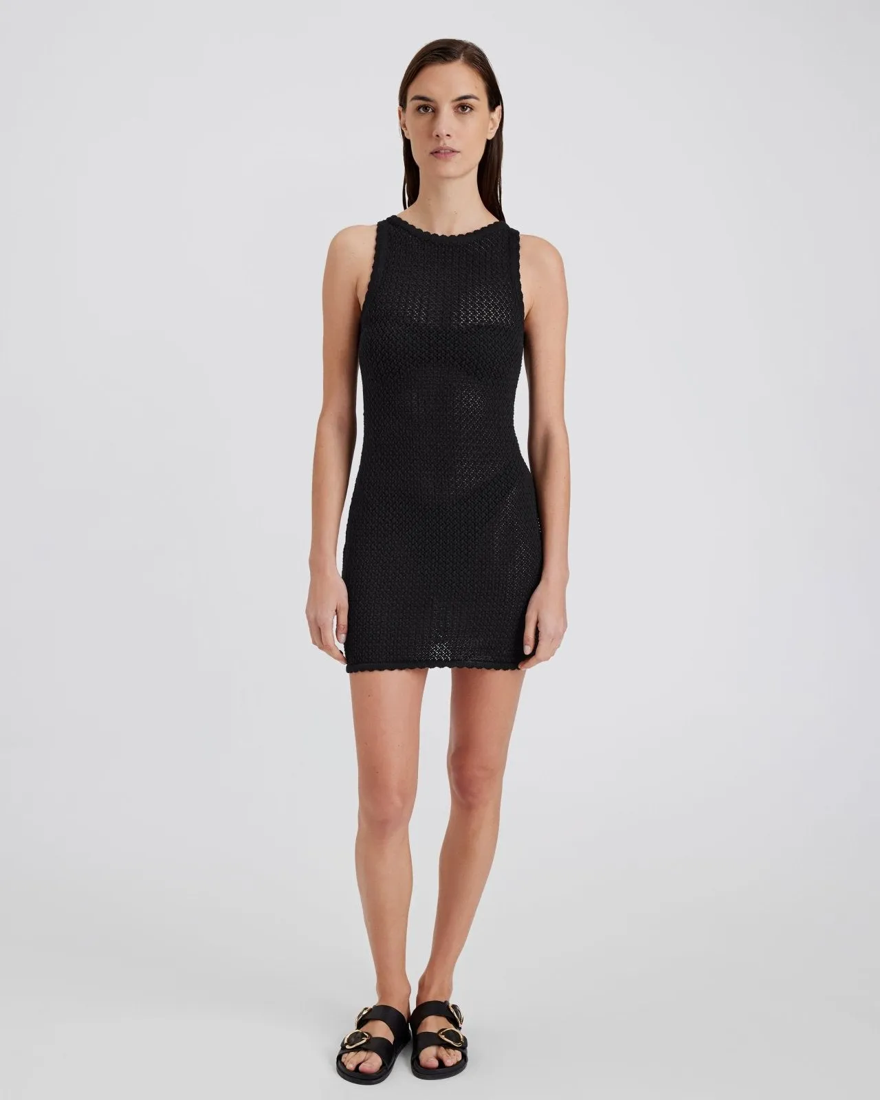 The Crochet Lara Dress sold by SOLID & STRIPED