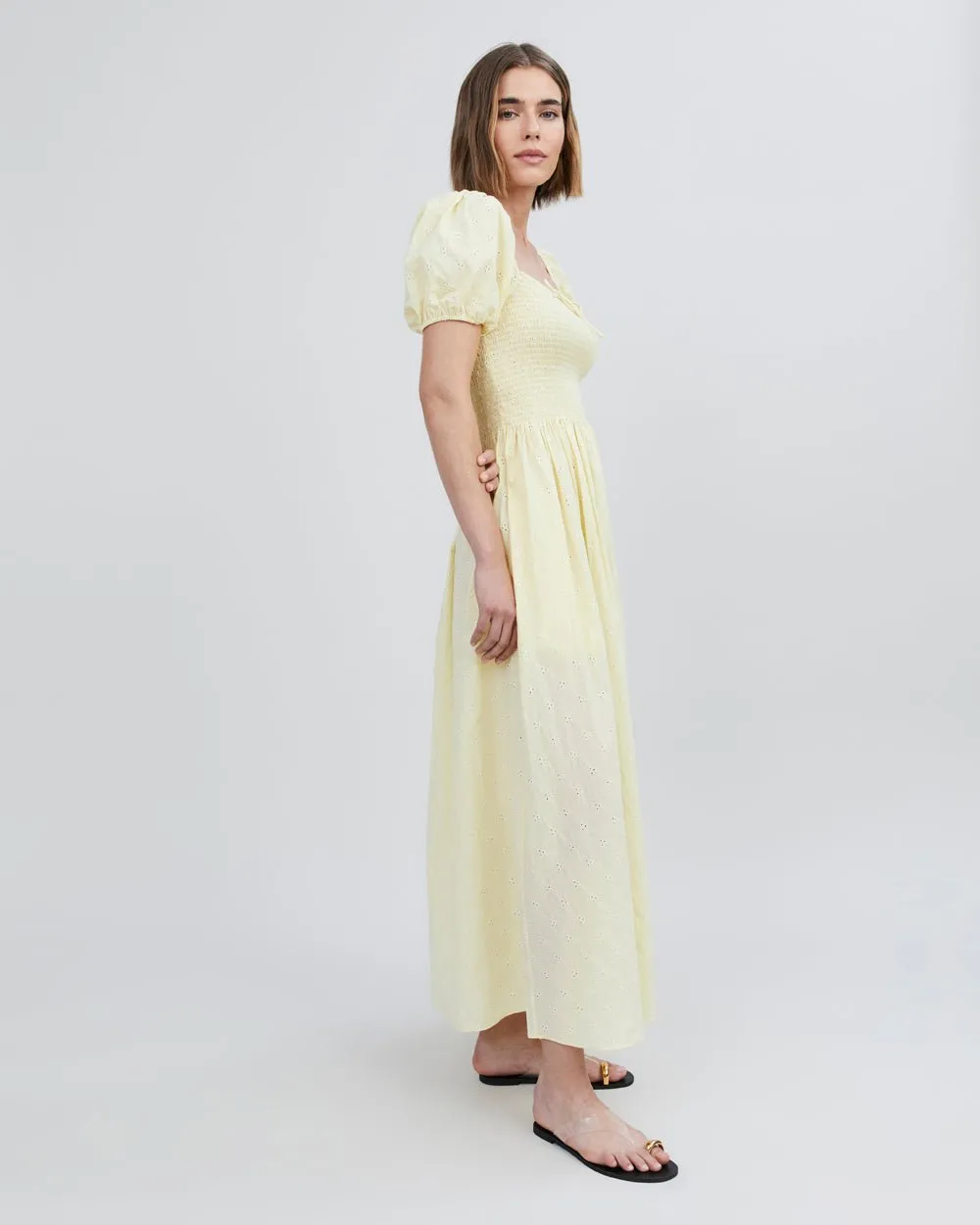 The Eyelet Corrina Dress sold by SOLID & STRIPED product image thumbnail 4