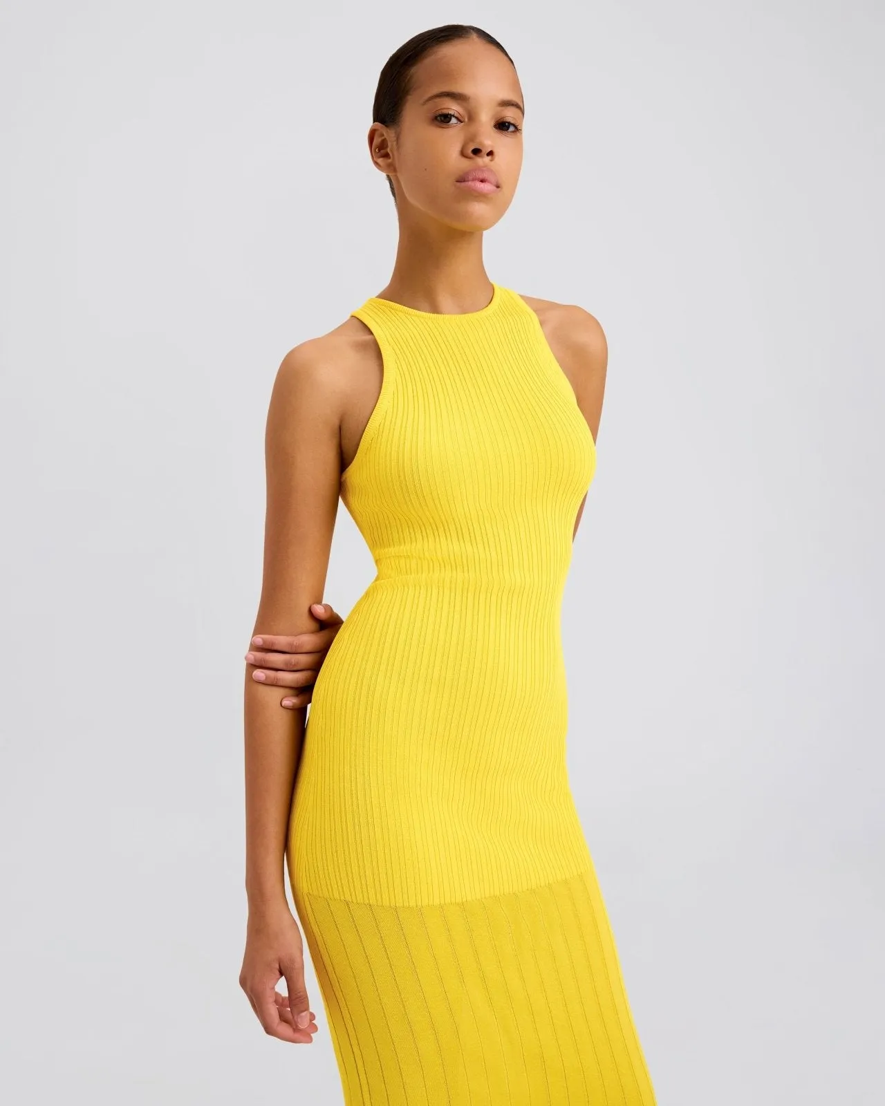 Varena Dress Sunglow sold by SOLID & STRIPED product image thumbnail 5