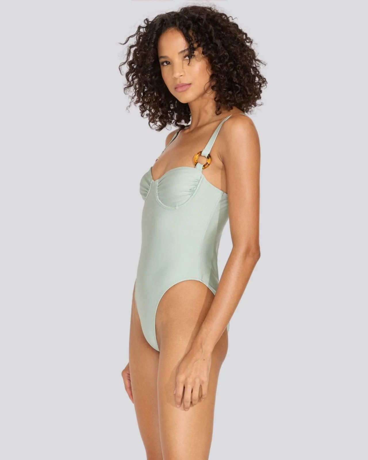 Adrienne One Piece Sage sold by SOLID & STRIPED product image thumbnail 3