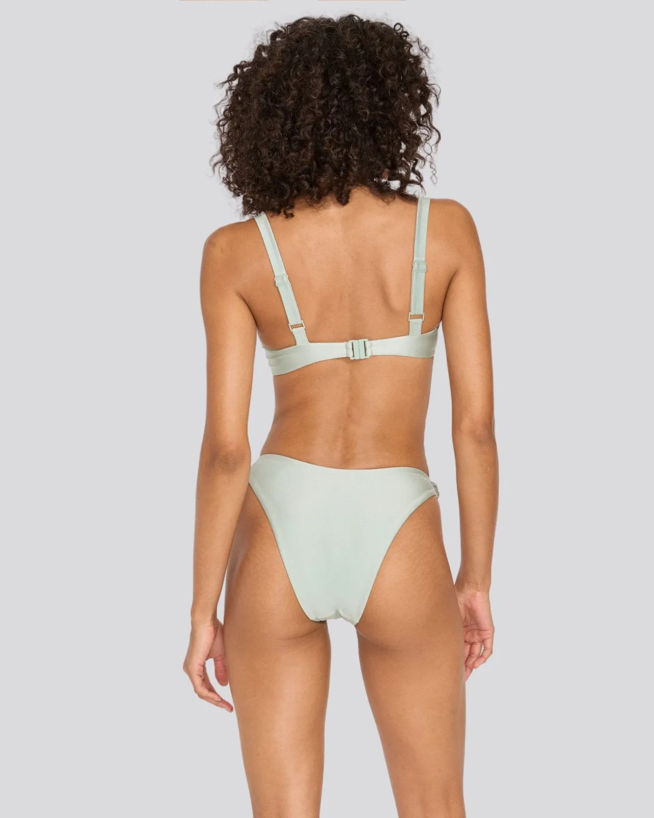 Maia Bikini Top Sage sold by SOLID & STRIPED product image thumbnail 3