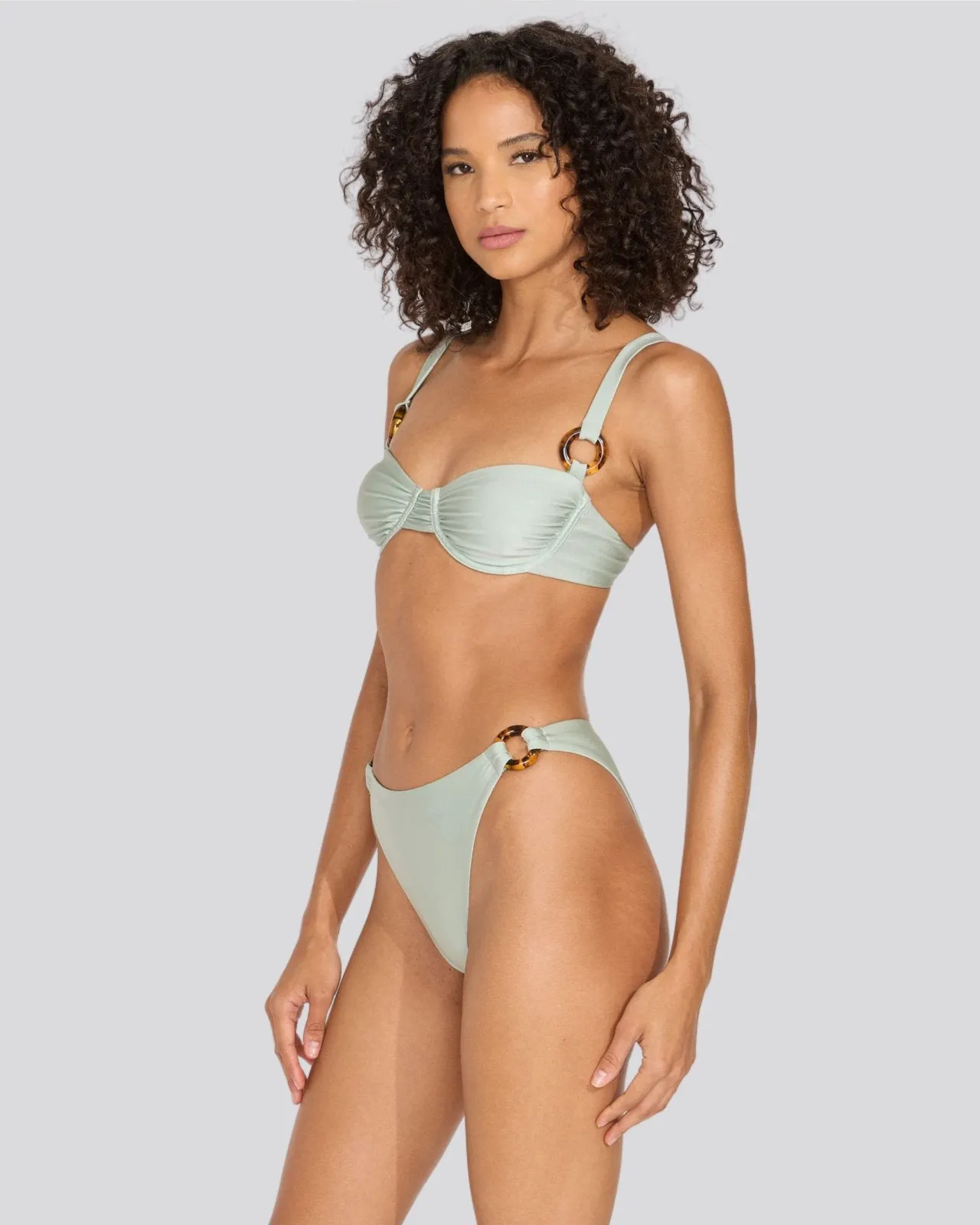 Maia Bikini Top Sage sold by SOLID & STRIPED product image thumbnail 5