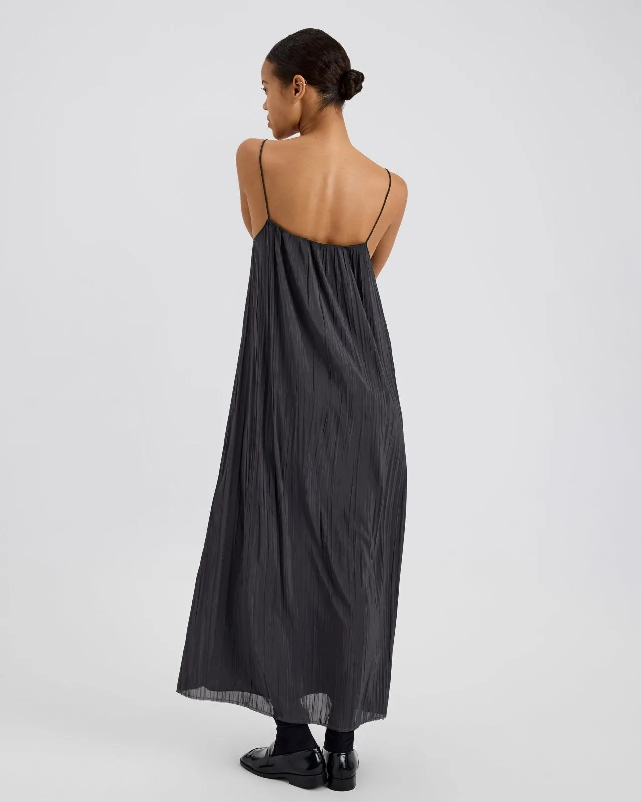 Sarai Dress Noir sold by SOLID & STRIPED product image thumbnail 3