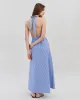 Cara Dress French Navy Stripe sold by SOLID & STRIPED