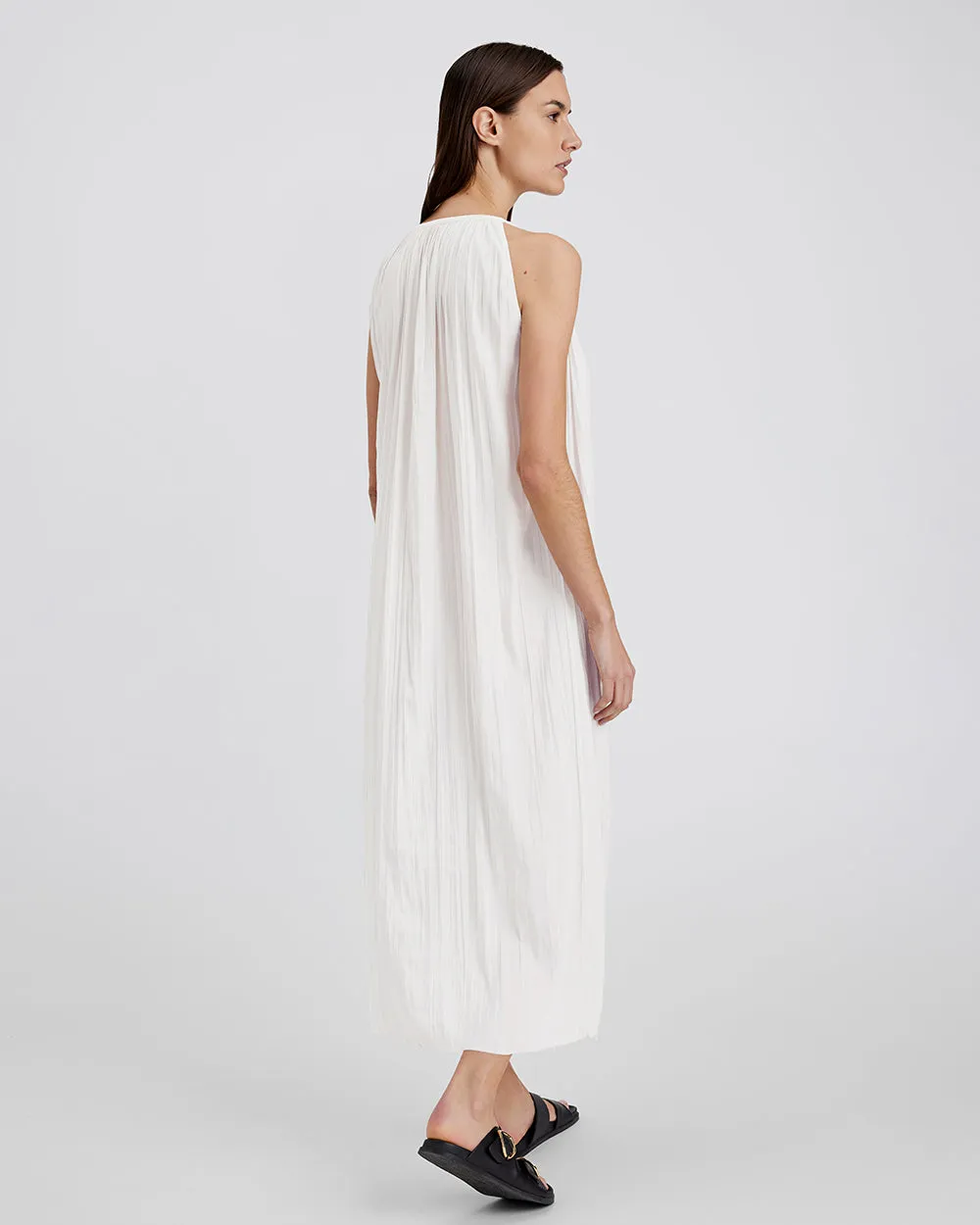 Milly Dress Ecru sold by SOLID & STRIPED product image thumbnail 3