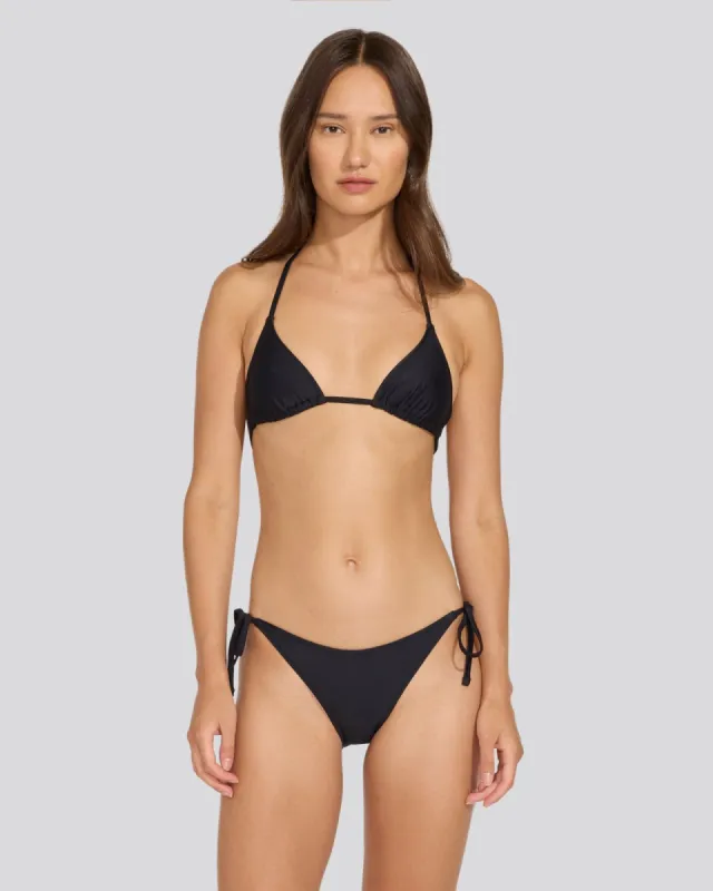Iris Bikini Top Noir sold by SOLID & STRIPED